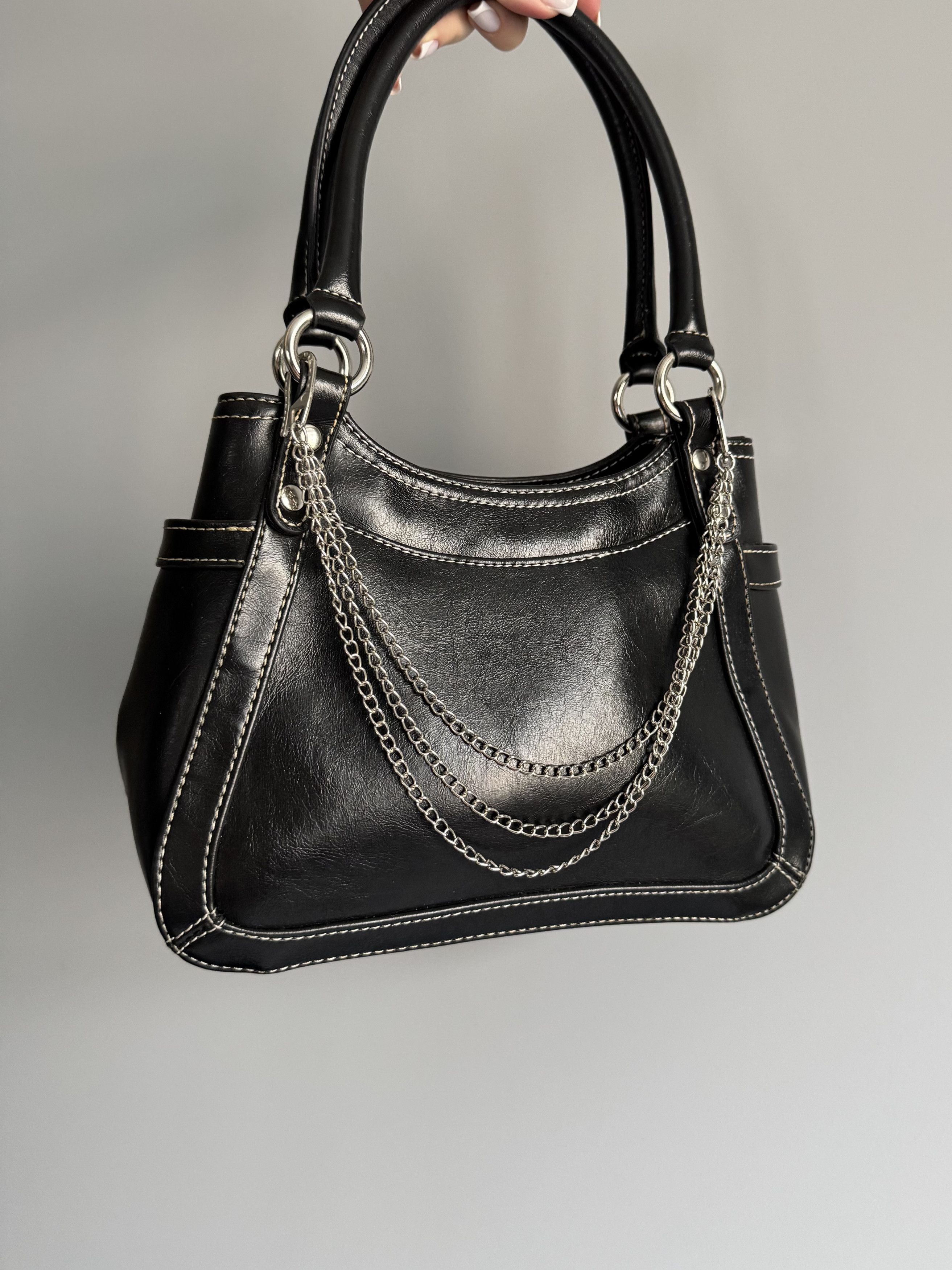 Other Vintage shoulder Bag with metal chain y2k avant garde Size ONE SIZE - 1 Thumbnail