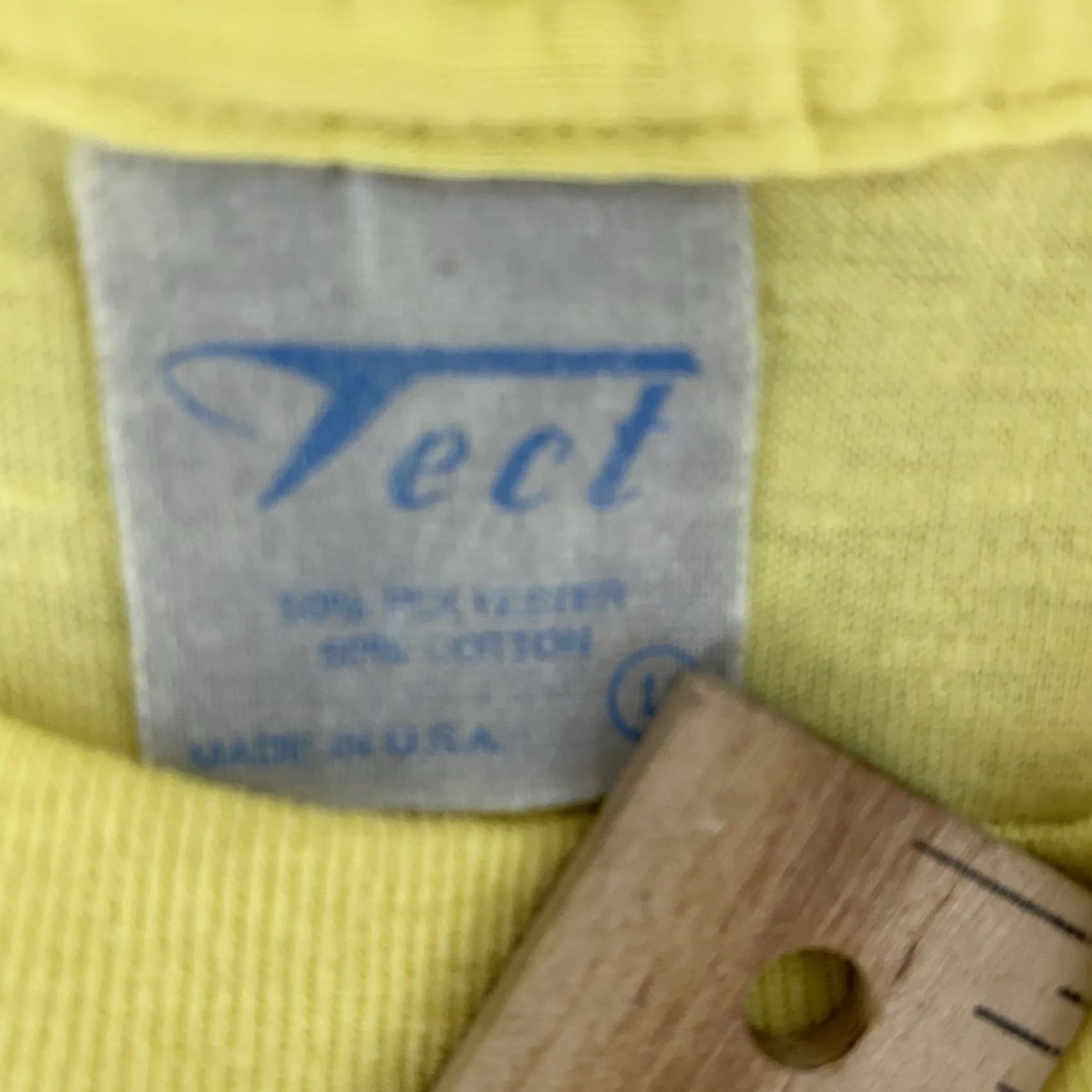 Vintage VINTAGE 80s Shirt Mens S/M Yellow Soft Single Stitch Tee 90s Classic Made USA Size US S / EU 44-46 / 1 - 7 Thumbnail