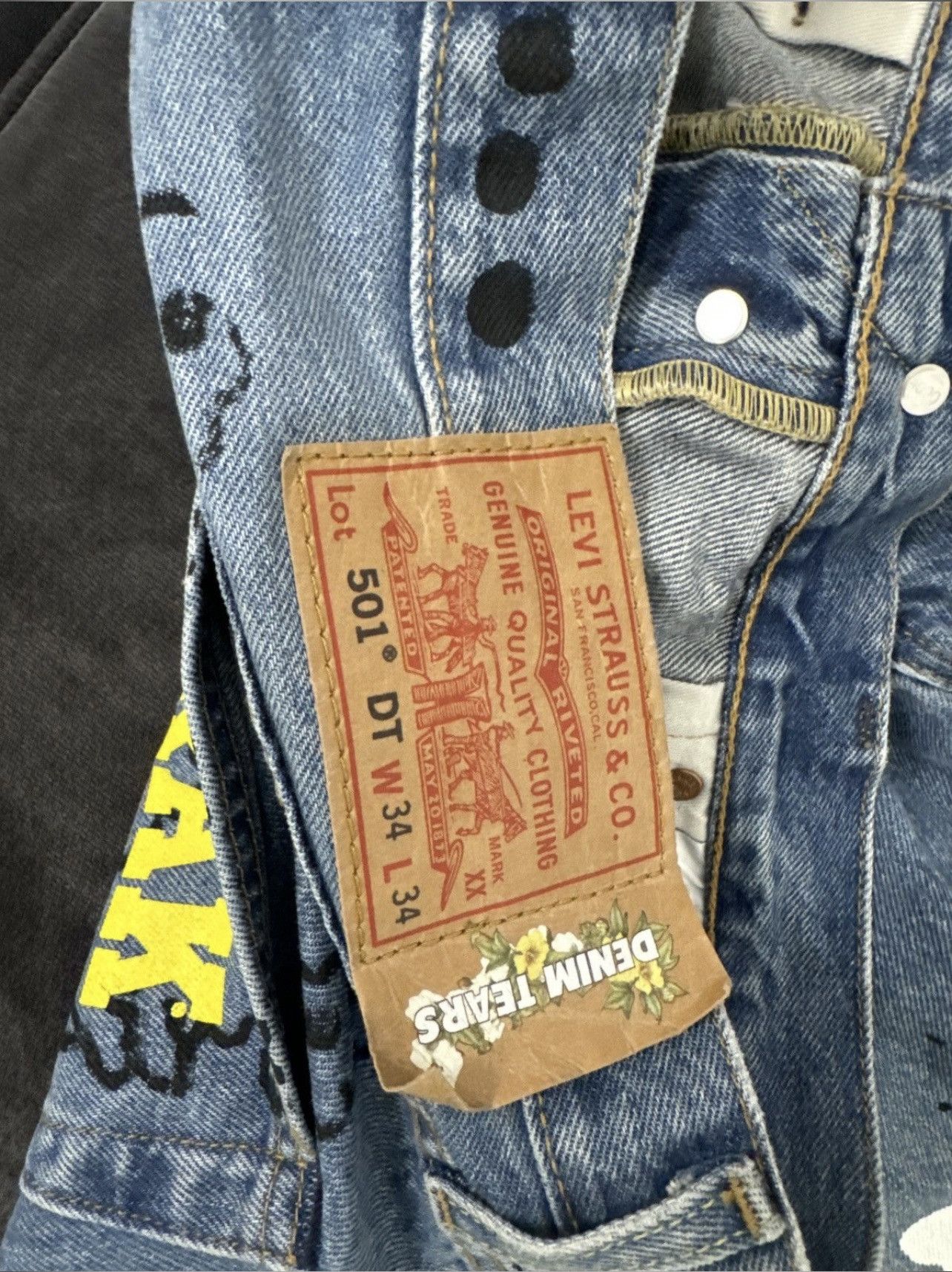 DENIM TEARS Denim tears irak jeans Size US 34 / EU 50 - 6 Thumbnail