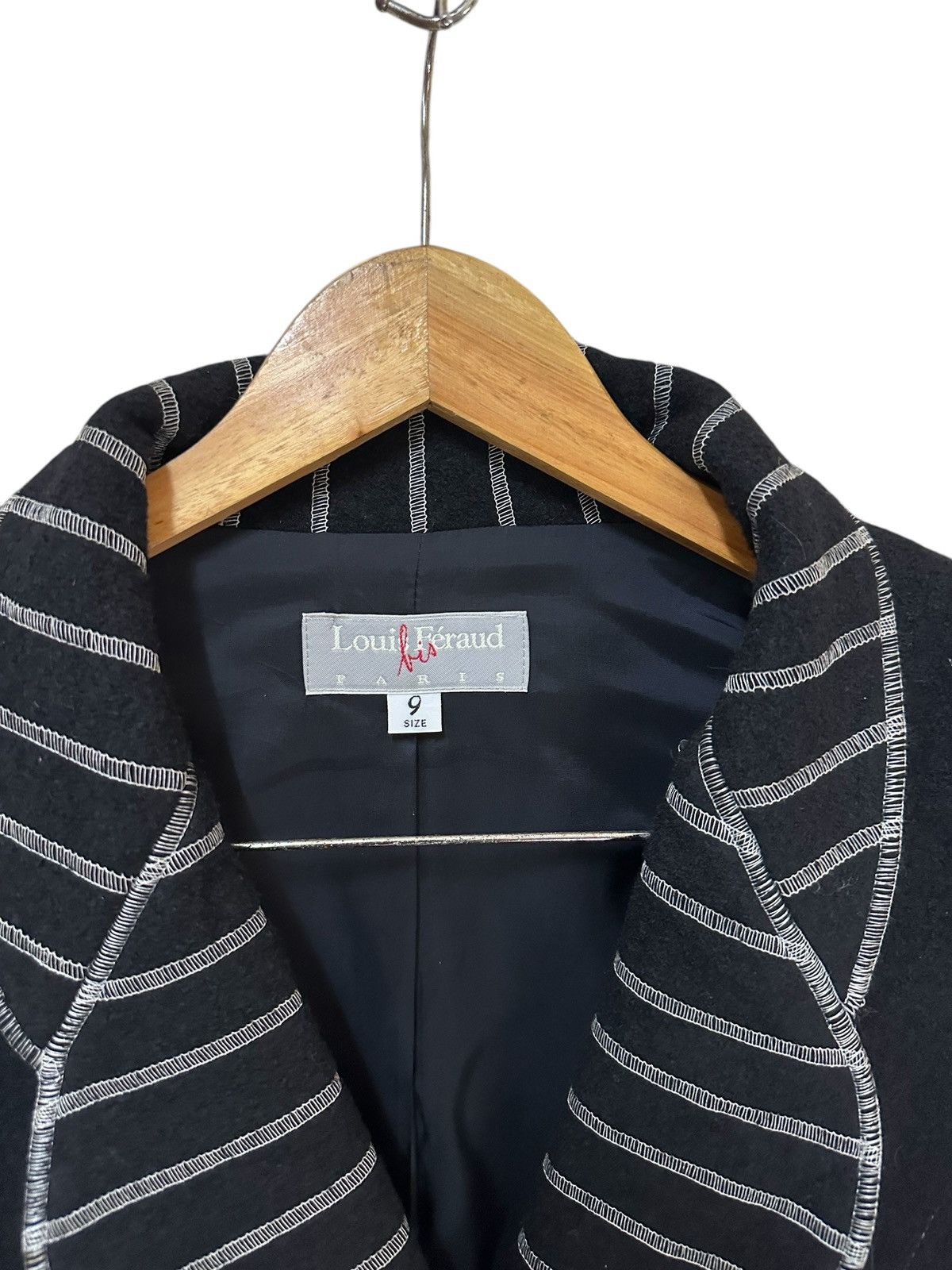 Louis Feraud Louis Feraud Women Jacket Wool Size M / US 6-8 / IT 42-44 - 6 Thumbnail