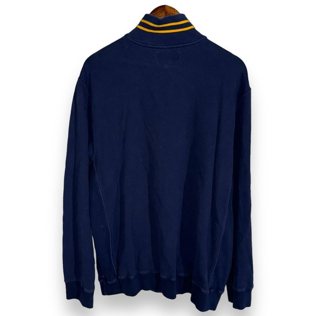 Polo Ralph Lauren Navy Blue Polo Ralph Lauren 1/4 Zip Sweater Size XL Size US XL / EU 56 / 4 - 7 Thumbnail