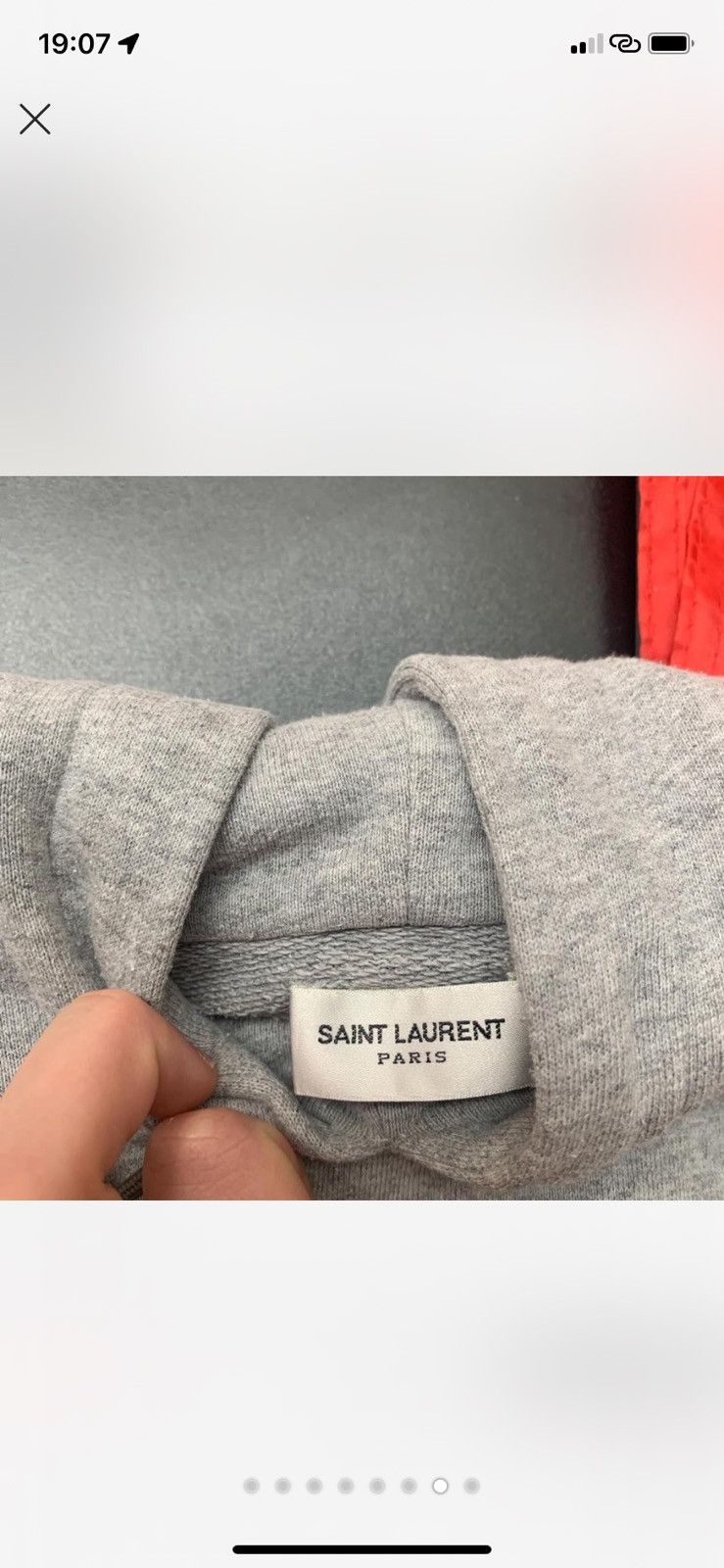 Saint Laurent Paris Saint Laurent hoodie logo Size US M / EU 48-50 / 2 - 7 Thumbnail