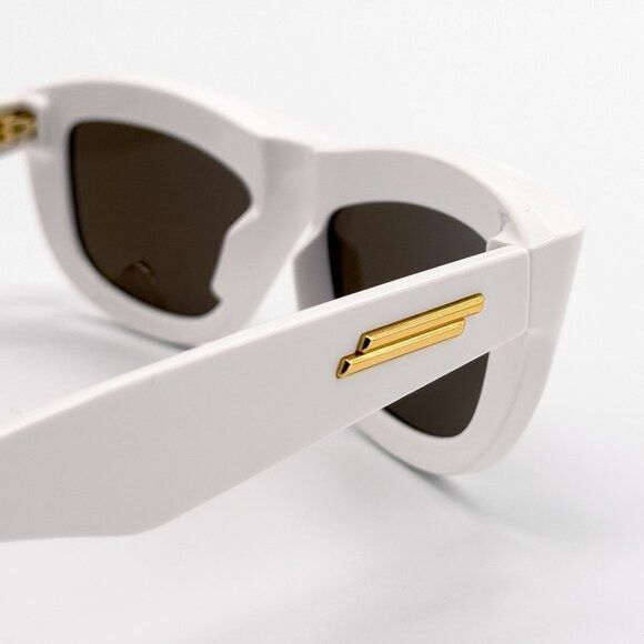 Bottega Veneta NEW BOTTEGA VENETA SUNGLASSES BV1326S 004 IVORY WOMEN EYEWEA Size ONE SIZE - 5 Thumbnail