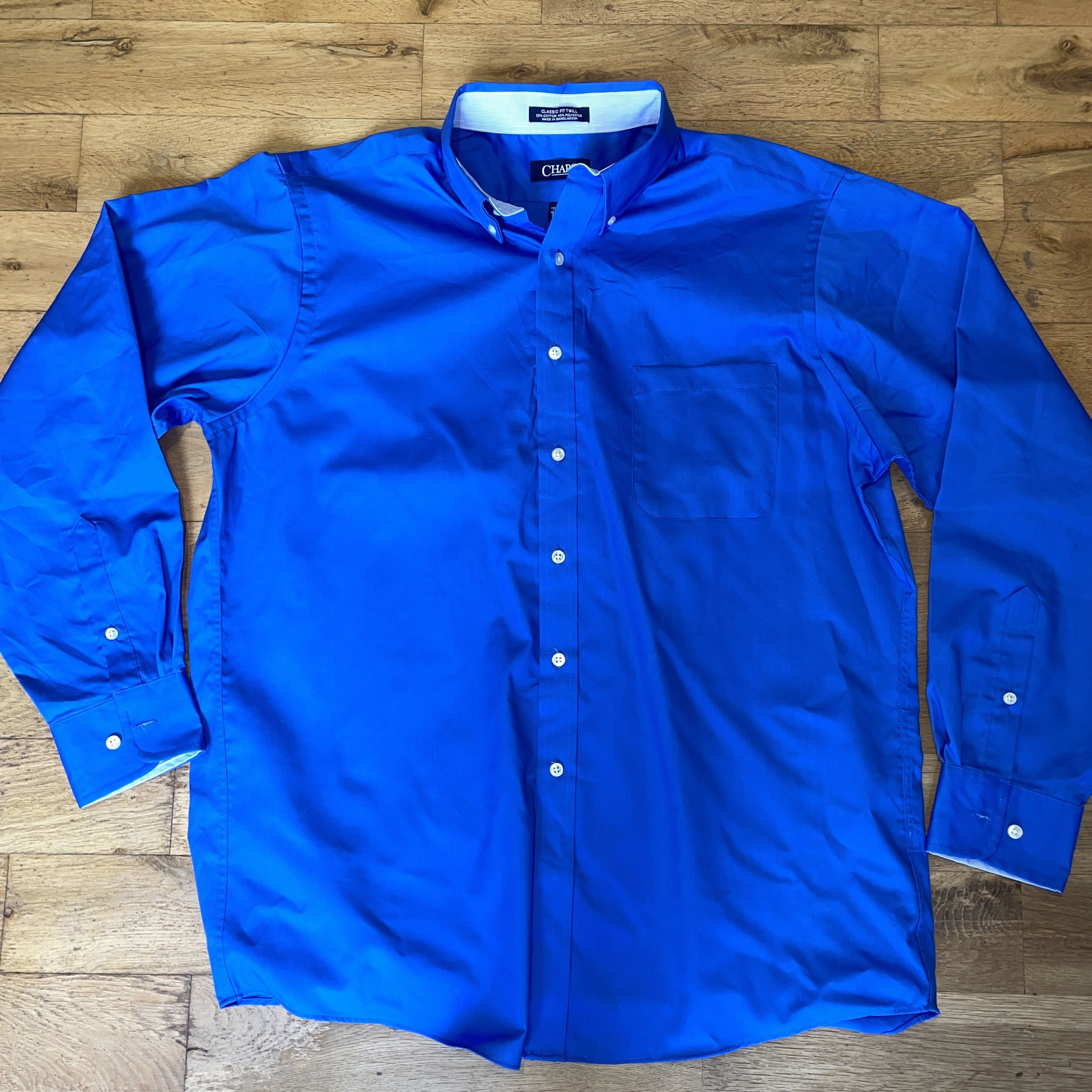 Chaps Chaps Men's Elegant Shirt Cotton Classic Size Xxl Size US XXL / EU 58 / 5 - 1 Thumbnail