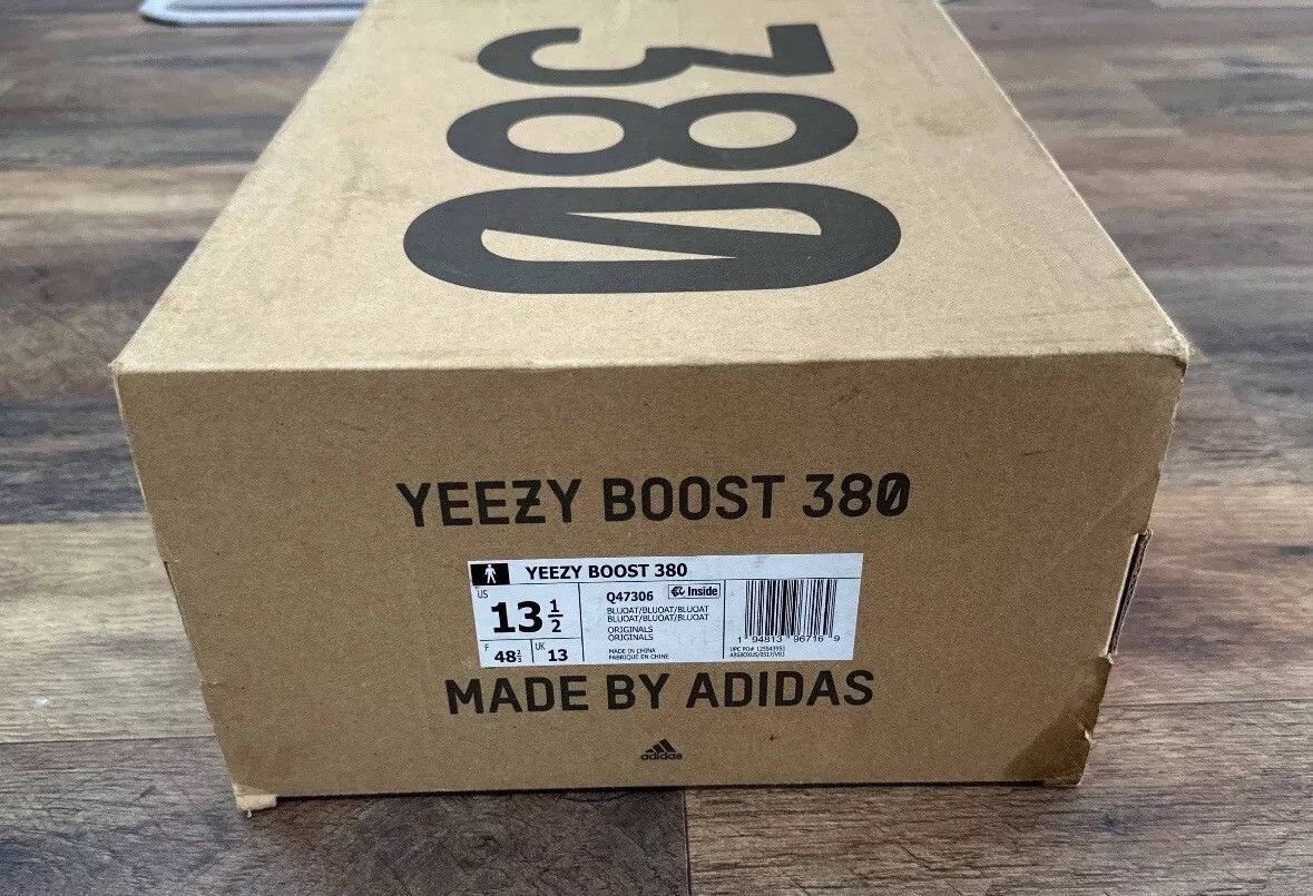 Yeezy adidas Yeezy Boost 380 Blue Oat Non-Reflective Size US 13 / EU 46 - 8 Thumbnail