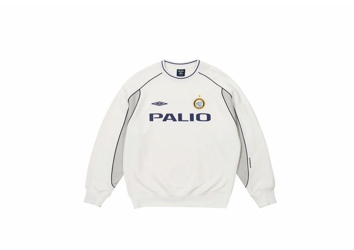 注目の PALACE UMBRO Crewneck for Blue Umbro for Sale XL メンズ