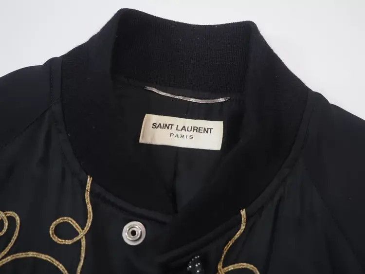 Saint Laurent Paris Sz 48 Saint Laurent Paris 15SS Gold Thread Court Jackrt-250 Size US M / EU 48-50 / 2 - 5 Thumbnail