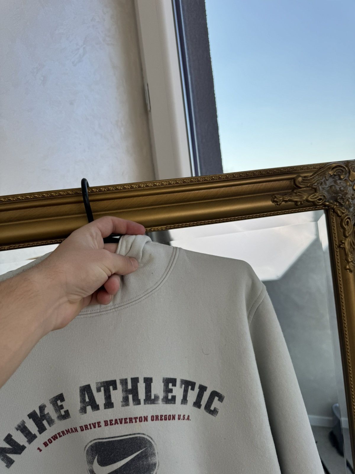 Nike Vintage Nike Athletic Hoodie Big logo Center Swoosh Y2K Size US XS / EU 42 / 0 - 5 Thumbnail