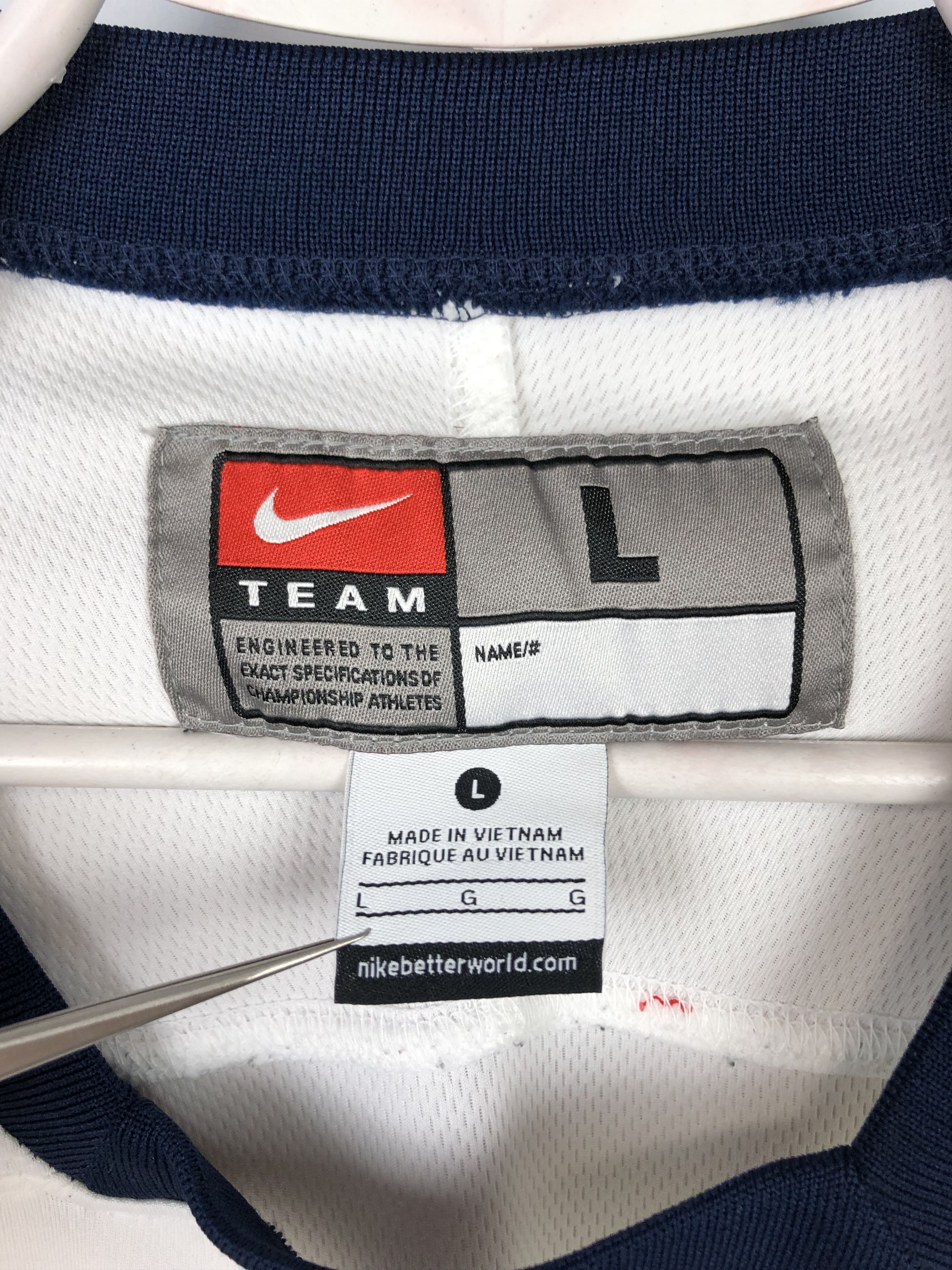 Nike Nike Vintage Suomi Finland Ice Hockey Jersey tee Shirt Size US L / EU 52-54 / 3 - 8 Thumbnail