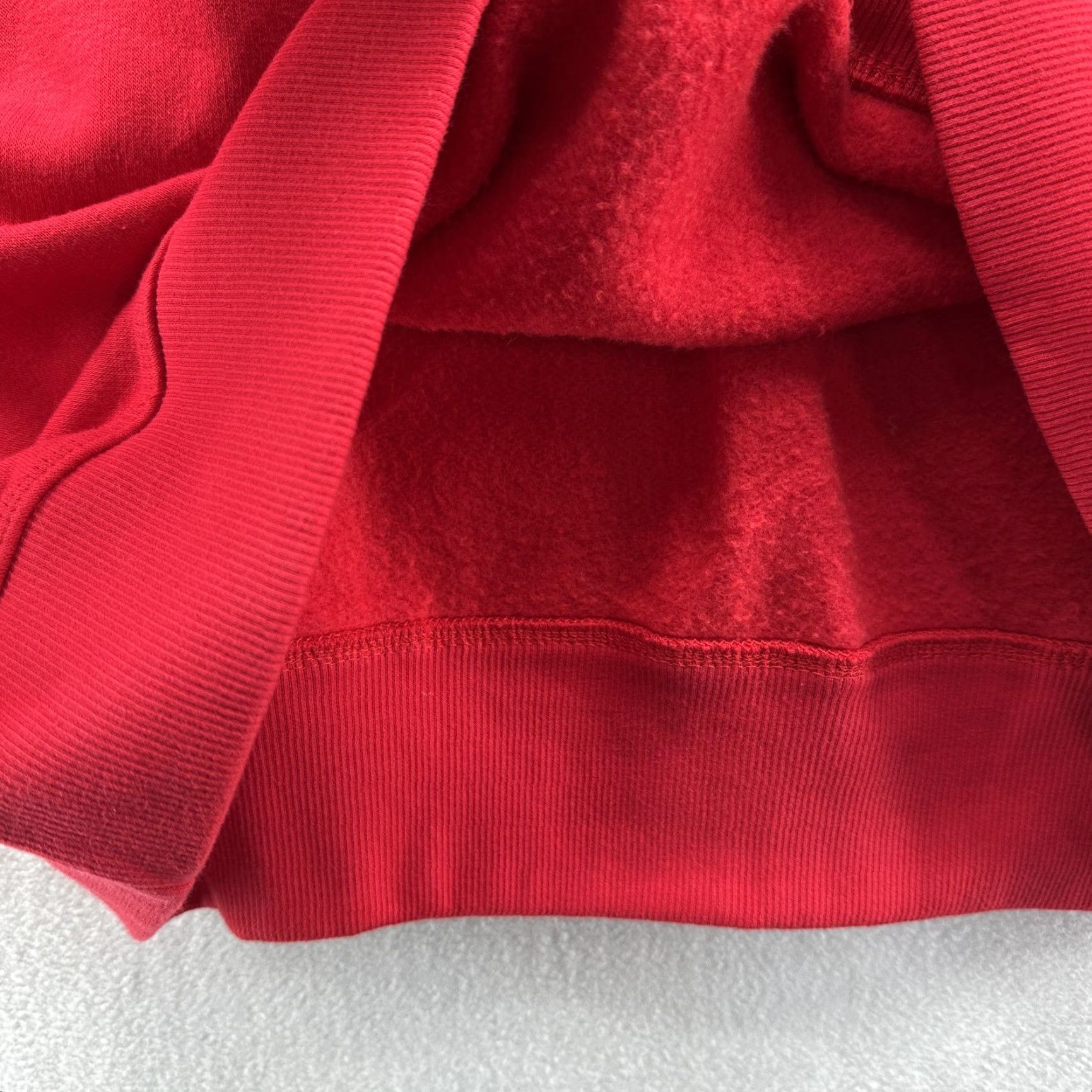Champion Champion Sweatshirt Mens XL Red Fleece Crewneck Pullover Embroidered Logo Top All Seasons Size US XL / EU 56 / 4 - 4 Thumbnail