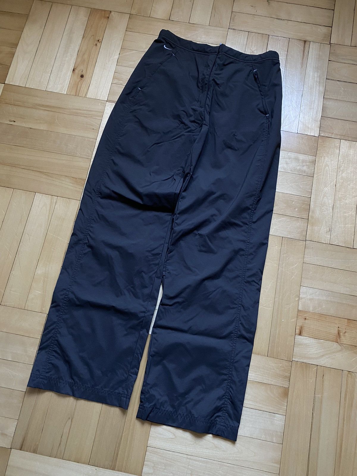 Nike × Vintage Vintage Nike Pants Nylon Y2K Size L Size US 33 - 2 Thumbnail