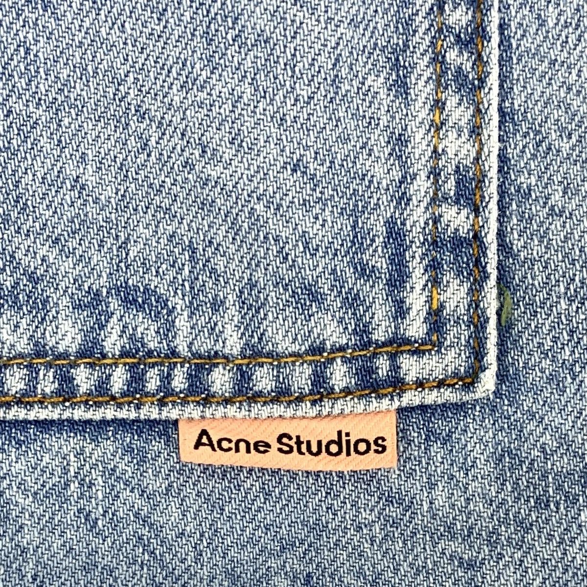 Acne Studios Acne Studios Blue Elastic Waist Denim Casual Shorts K26WX Size 26" / US 2 / IT 38 - 5 Thumbnail