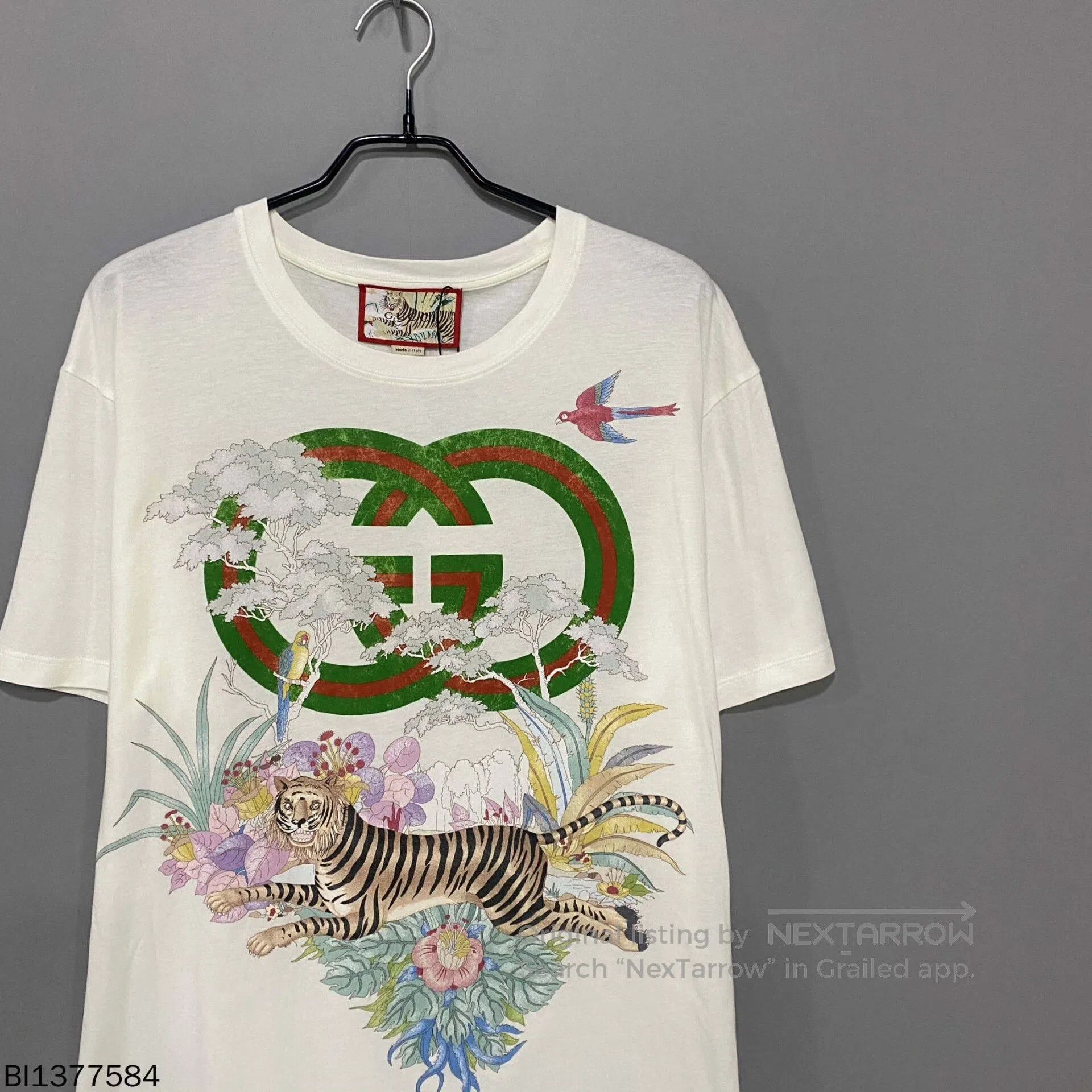 Gucci Gucci Tiger Print Short Sleeve Tee. Size US L / EU 52-54 / 3 - 5 Thumbnail