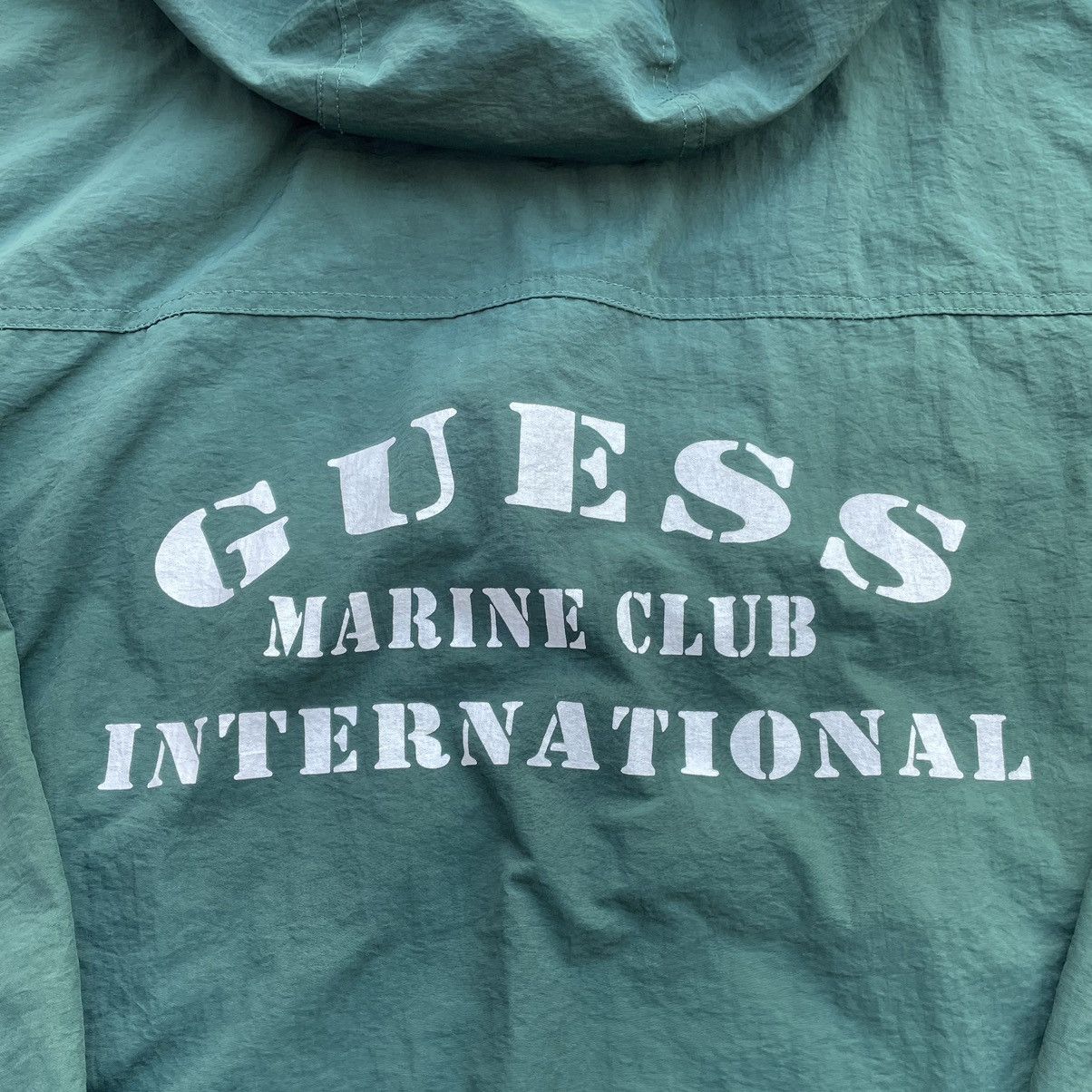 Guess Guess Marine Club Windbreaker Jacket Vintage 90’s Size US XL / EU 56 / 4 - 13 Thumbnail