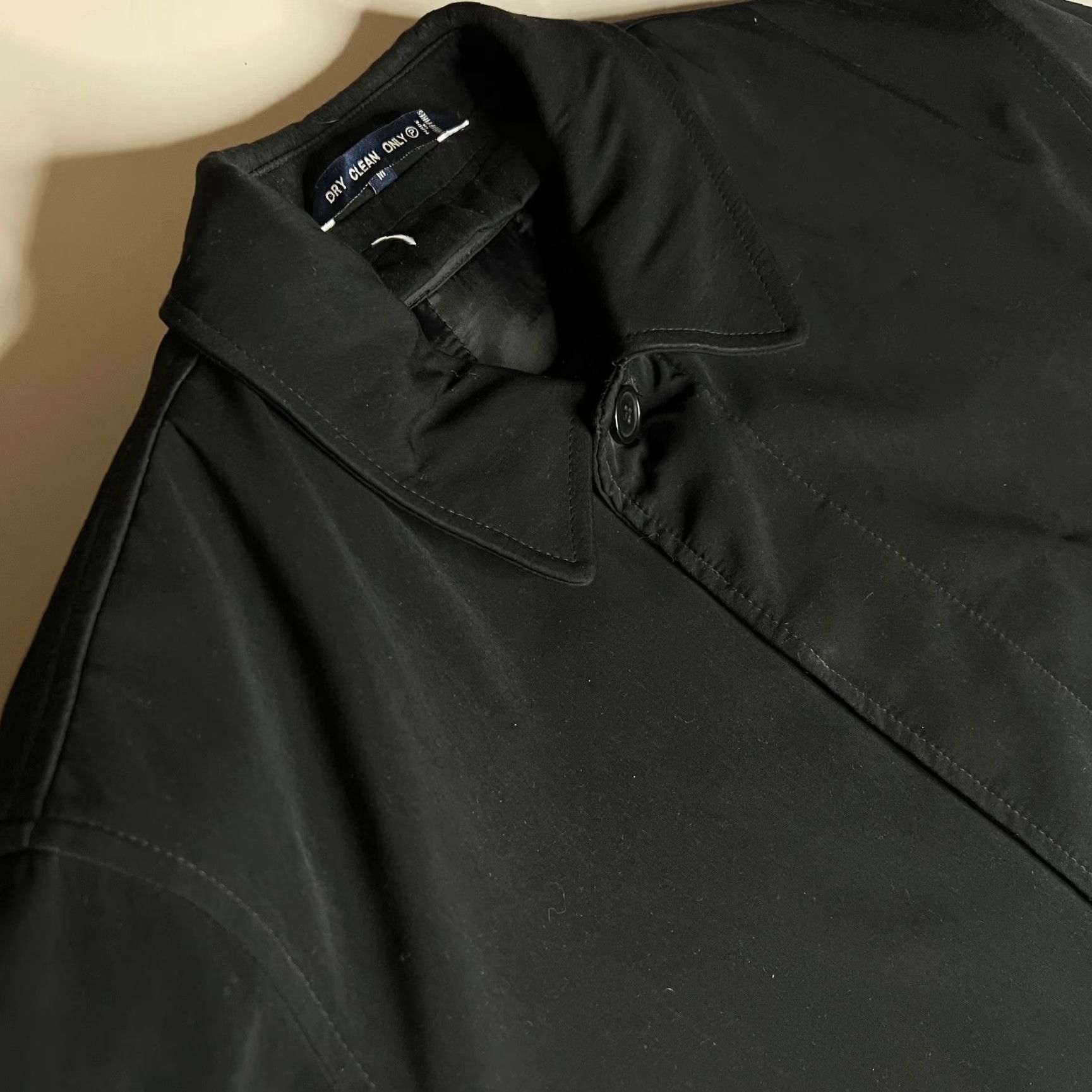 Ralph Lauren VINTAGE Ralph Lauren Coat Trench Black Mens M Removable Liner Size US M / EU 48-50 / 2 - 4 Thumbnail
