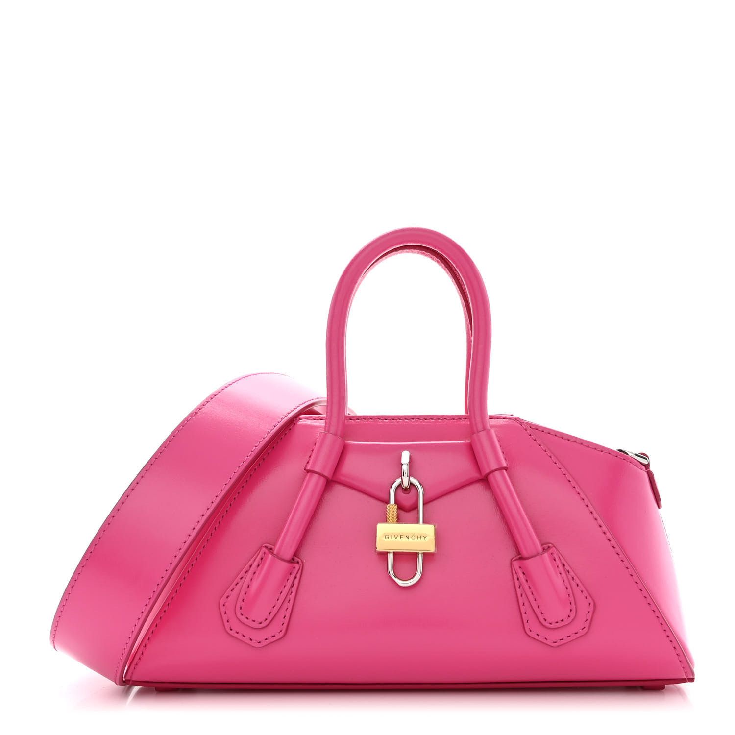 Givenchy o1srvl11e0225 Size: OS / Mini Antigona Bag in Fuchsia Size ONE SIZE - 1 Thumbnail