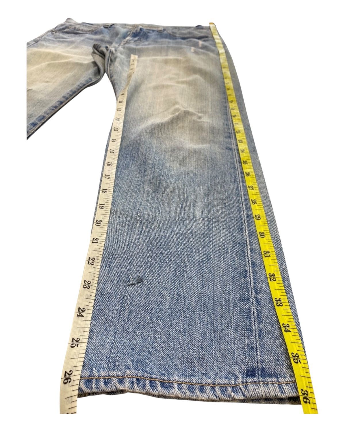 URBAN RESEARCH DOORS Urban Research Doors Faded Ripped Jeans Size US 32 / EU 48 - 10 Thumbnail