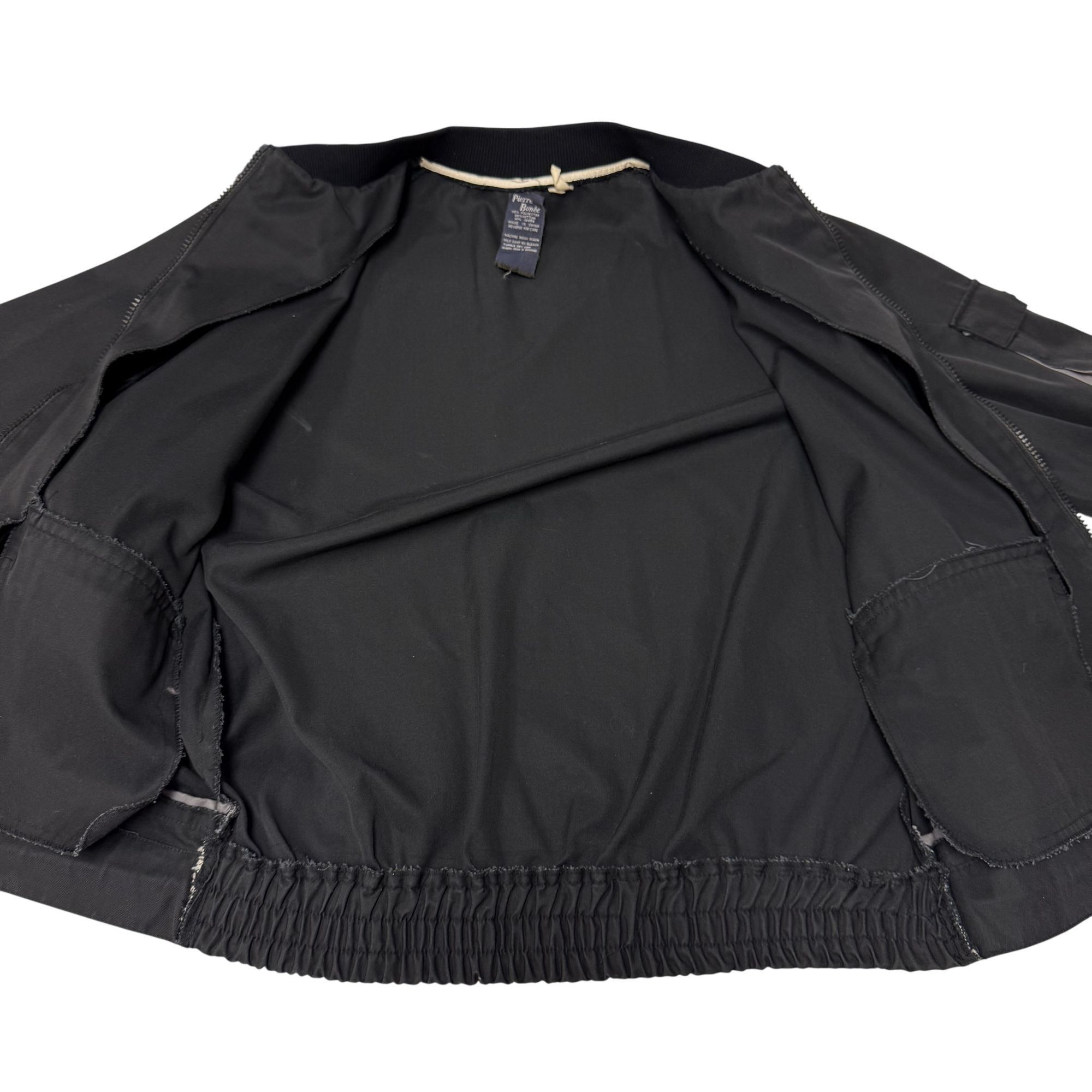 Other Vtg Pierre Bonee GABARDINE Bomber Stadium Rickey jacket Size US M / EU 48-50 / 2 - 11 Thumbnail