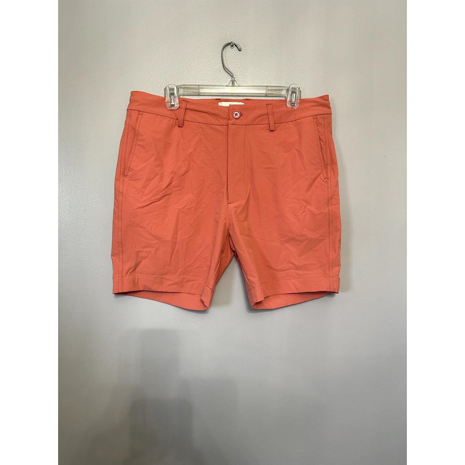 Other Create Unison Mens Pink Bermuda Shorts Zip/Drawstring L NWOT Size US 36 / EU 52 - 1 Thumbnail