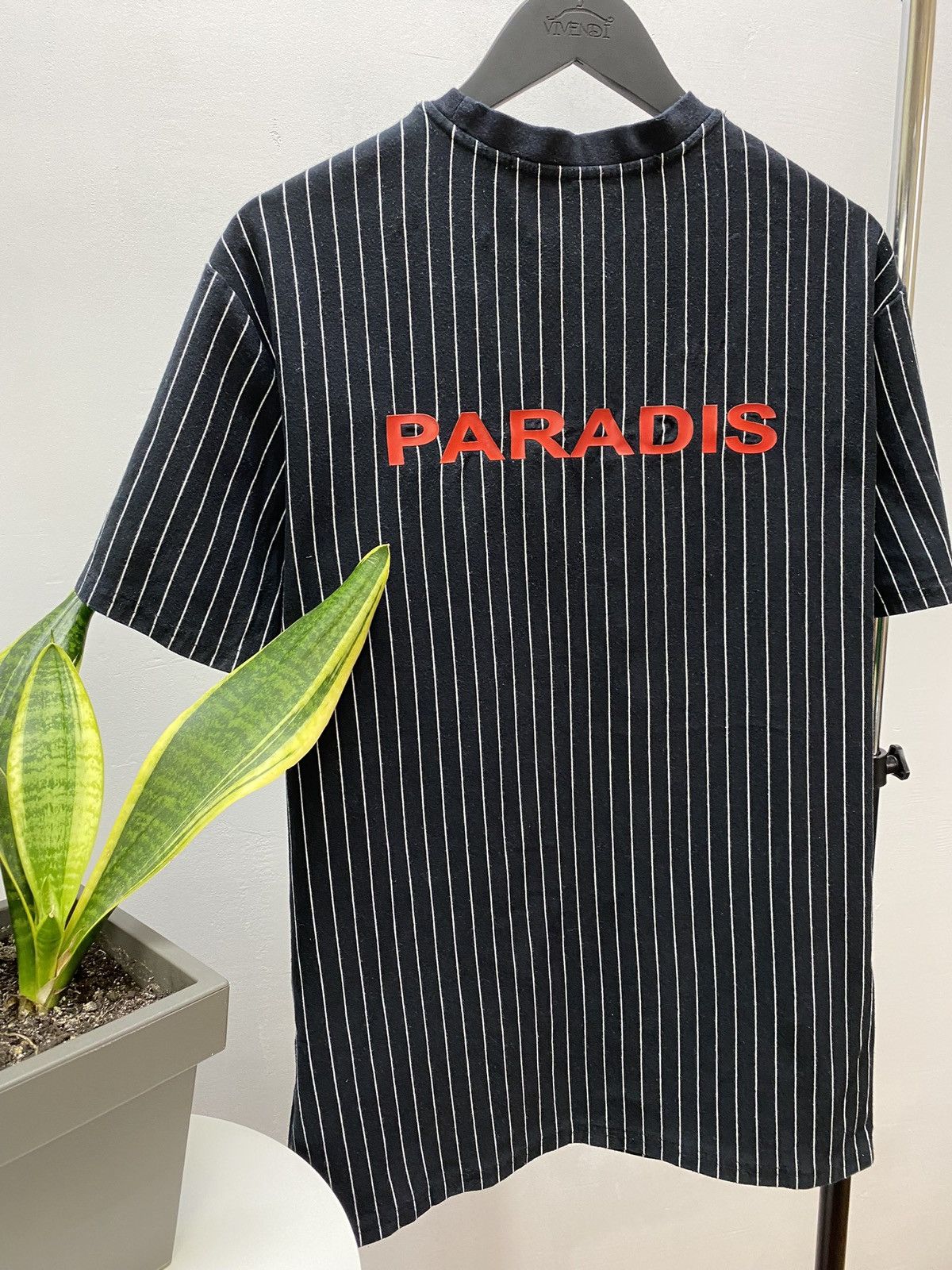 3.PARADIS × PONY 3.Paradis x Pony Striped T-Shirt Size US XL / EU 56 / 4 - 16 Thumbnail