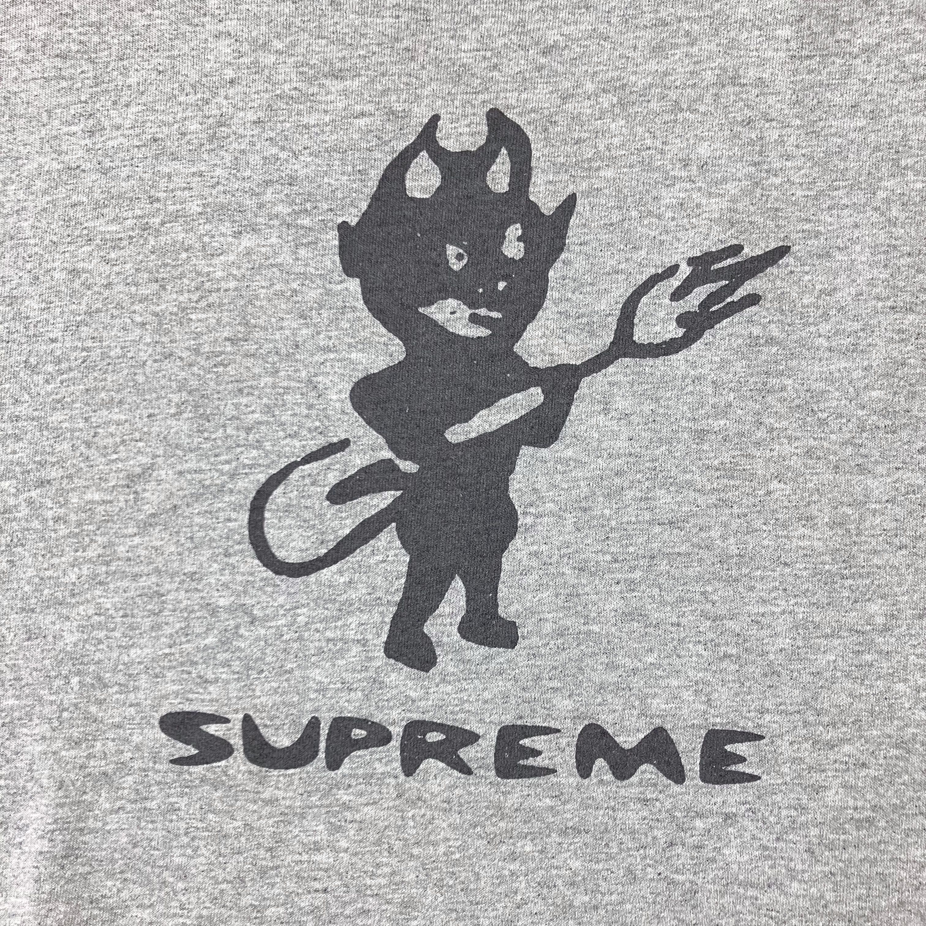 Supreme Supreme Fall/Winter 2015 'Devil' heather grey tees Size US XL / EU 56 / 4 - 3 Thumbnail