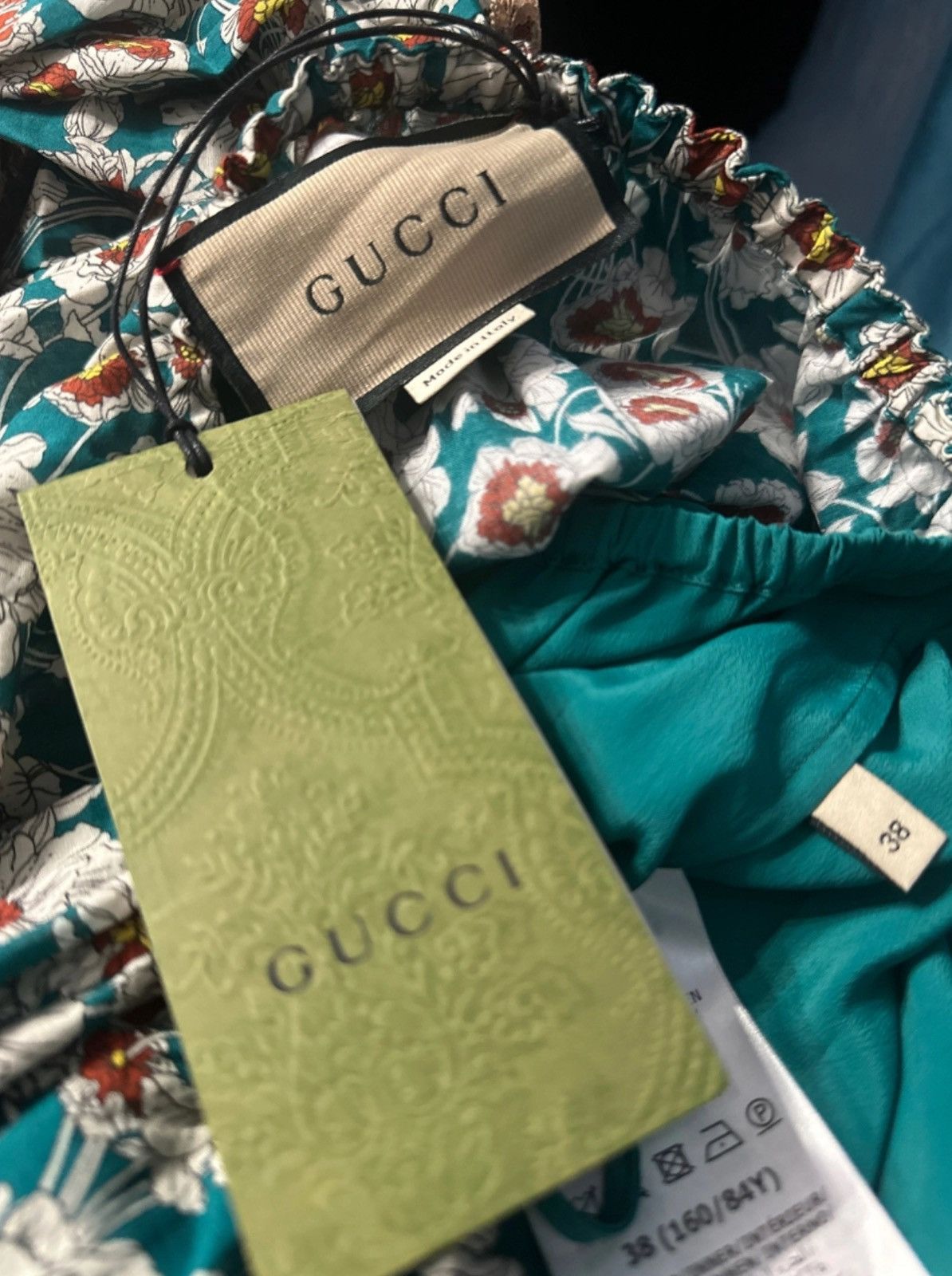 Gucci GUCCI Silk maxi dress Size 26" / US 2 / IT 38 - 7 Thumbnail