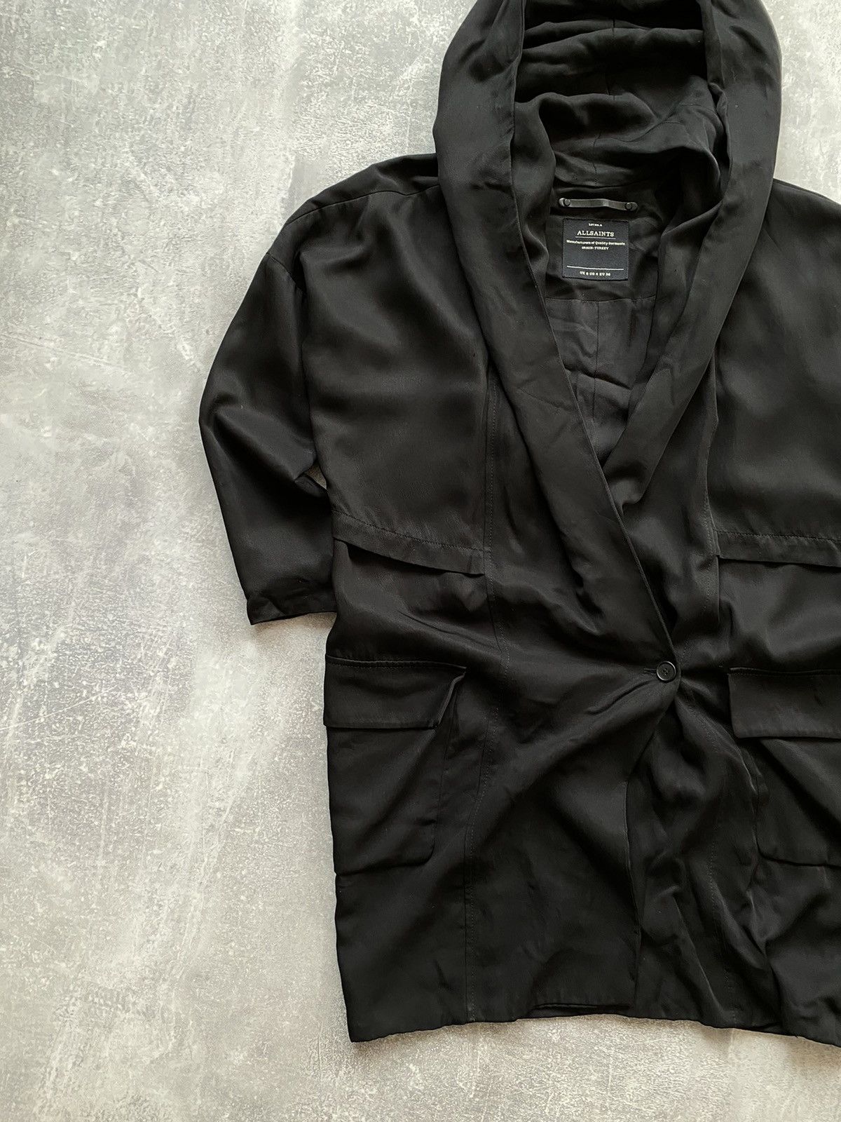 Allsaints Allsaints Japan Style Oversize Mantle kimono Jacket Size US S / EU 44-46 / 1 - 7 Thumbnail
