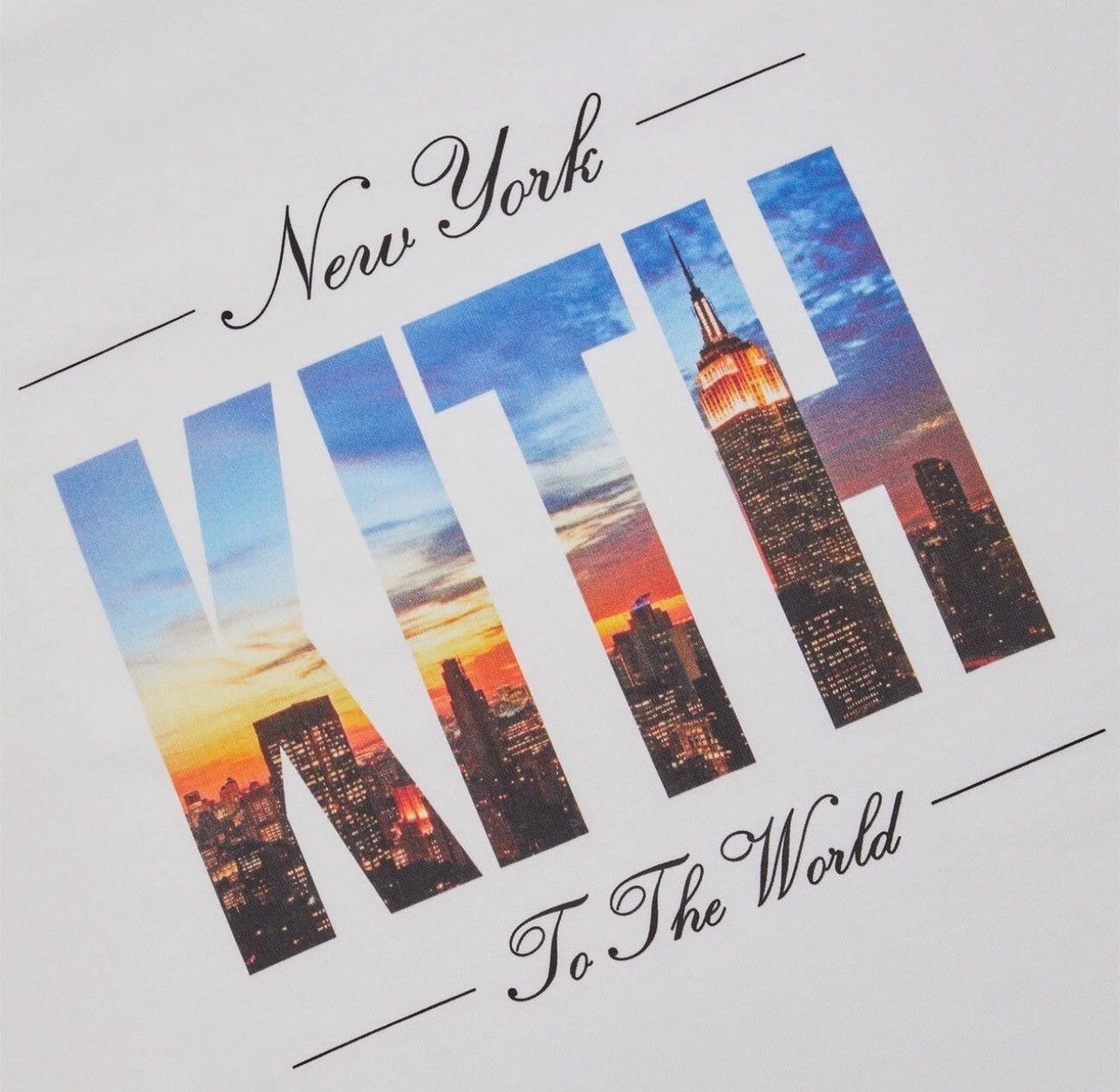 Kith Kith NYC Tee Logo T-Shirt White Men’s Size XL Size US XL / EU 56 / 4 - 3 Thumbnail