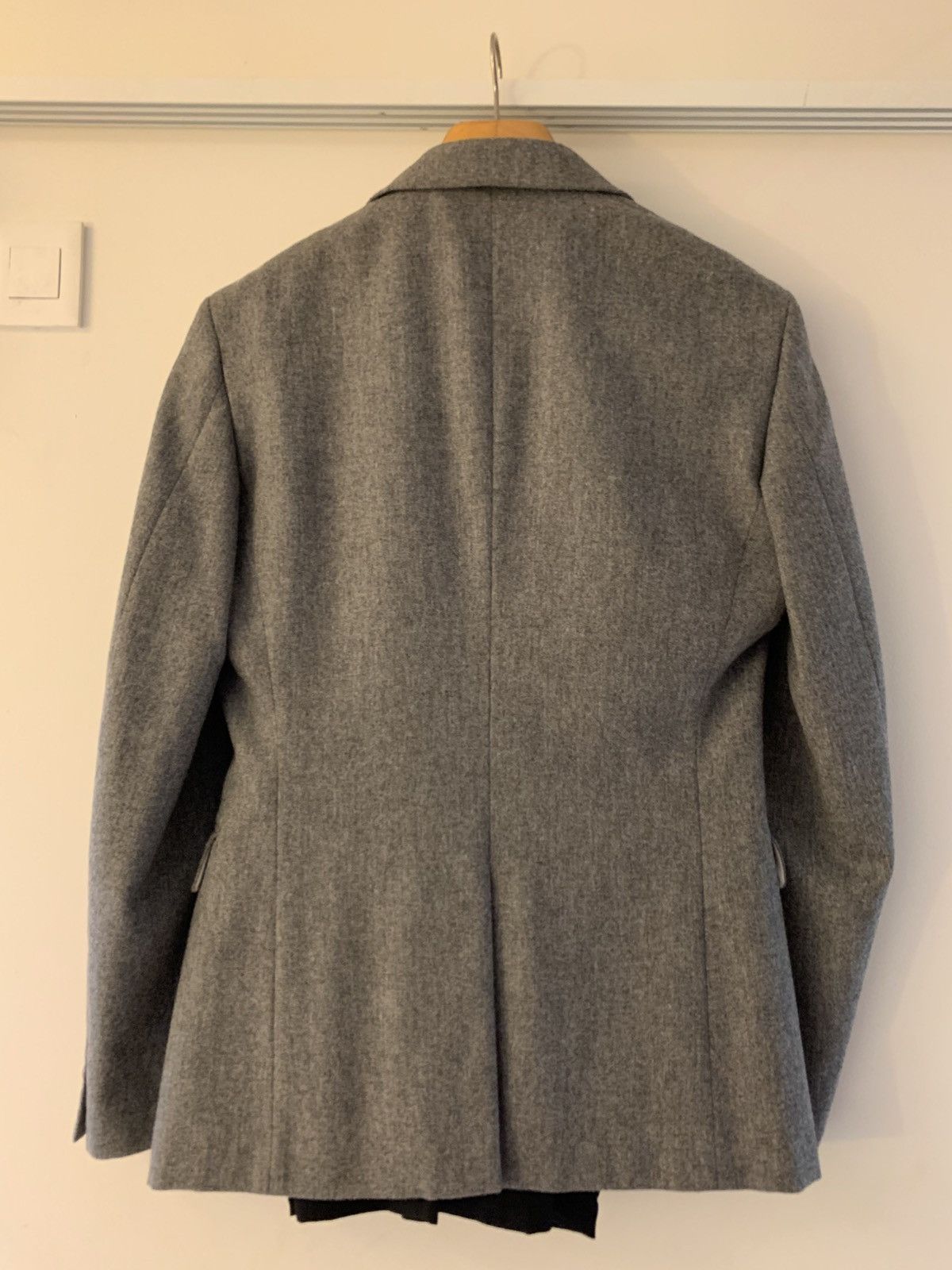 Comme des Garcons Homme Plus Double breasted grey wool jacket size L Size 40L - 3 Thumbnail