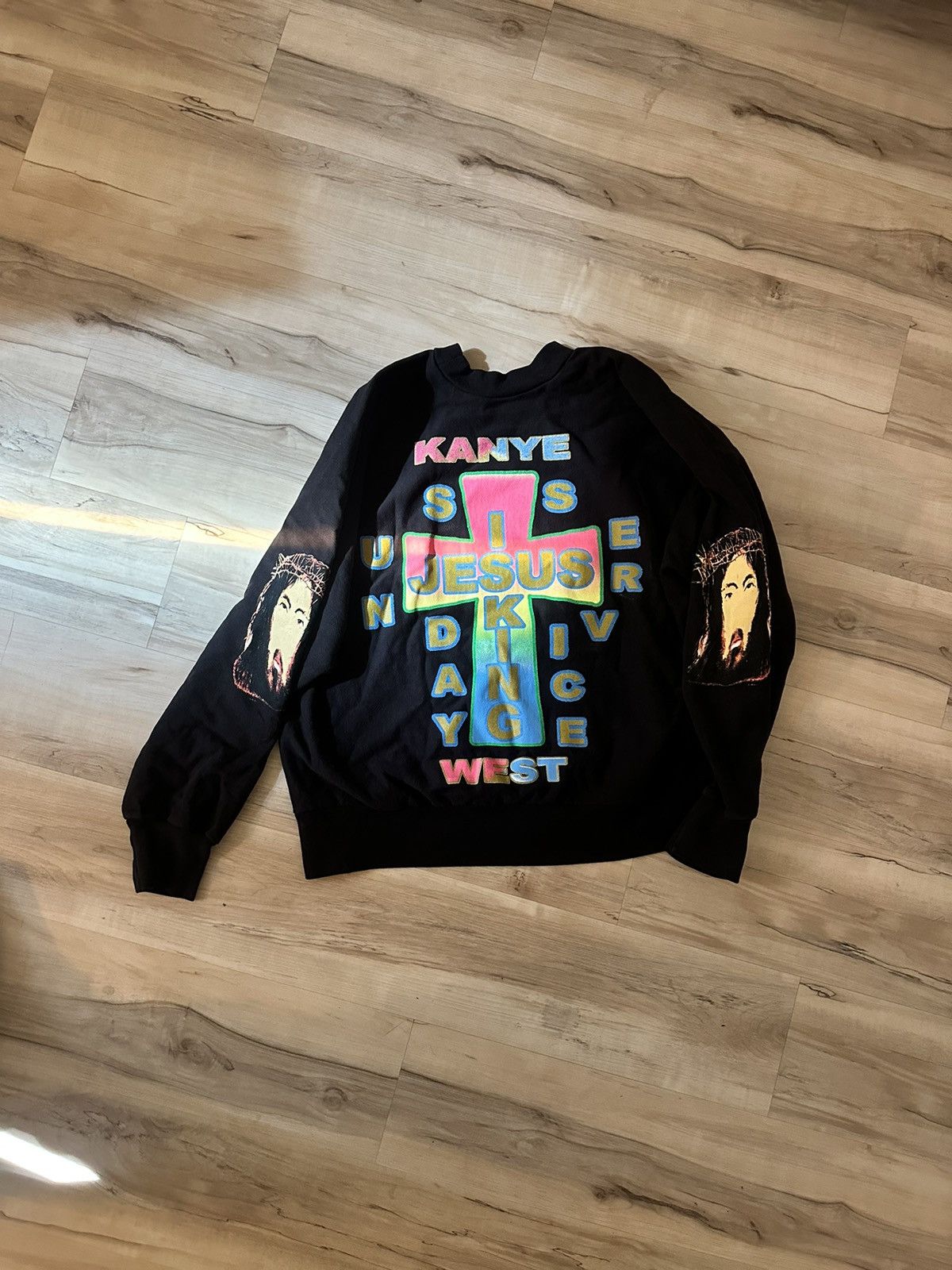 Yeezy Jesus Is King Sweatshirt Kanye West X Yeezy X Jesus Is King