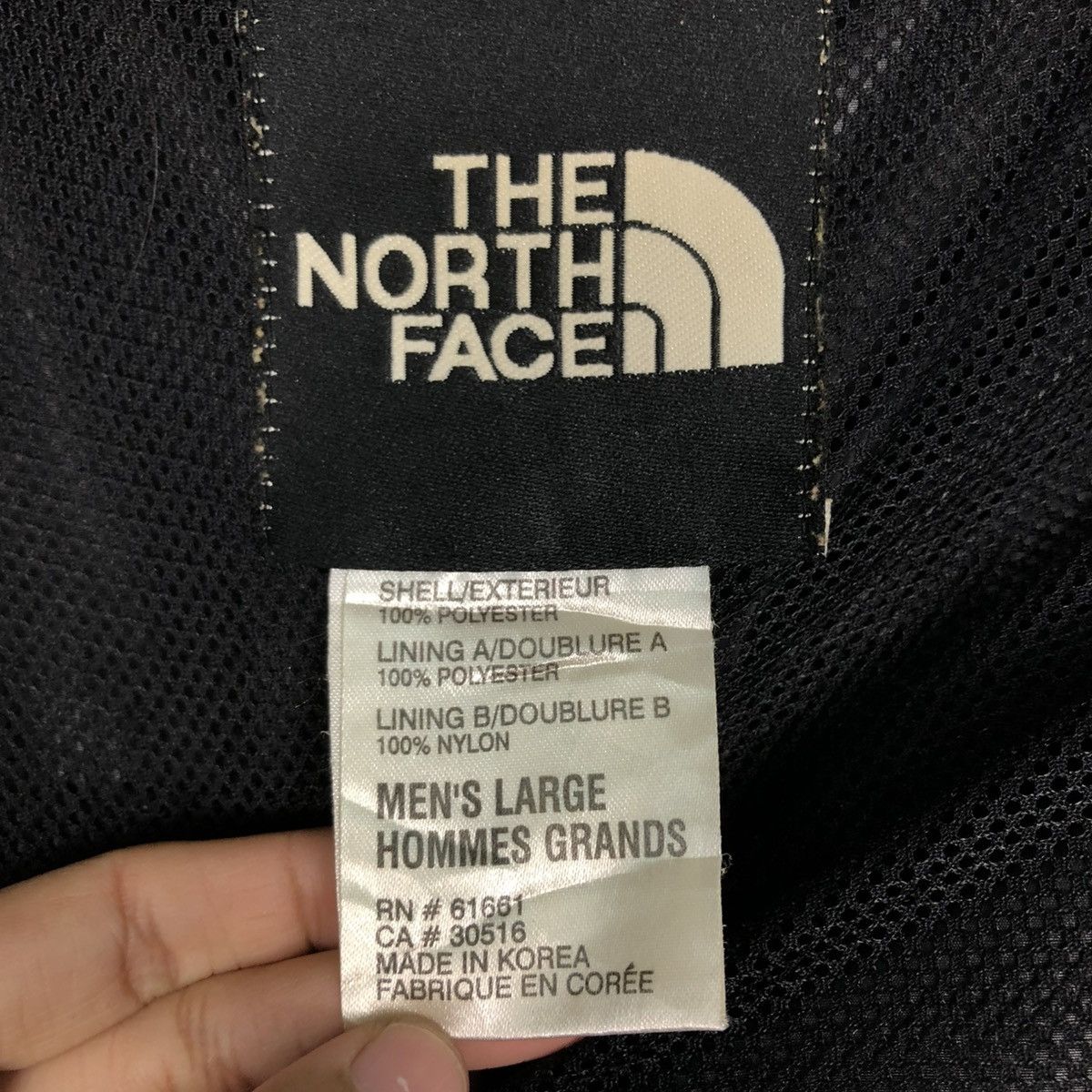 The North Face 🔥VINTAGE WINDBREAKER JACKET RICH BLACK THE NORTH FACE Size US L / EU 52-54 / 3 - 22 Thumbnail
