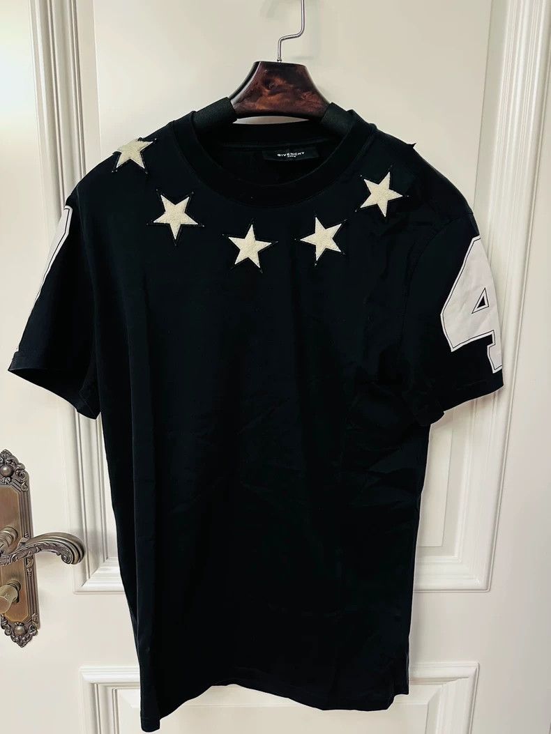 Givenchy Givenchy Star short-sleeved T-shirt, S size, black classic Size US S / EU 44-46 / 1 - 1 Thumbnail