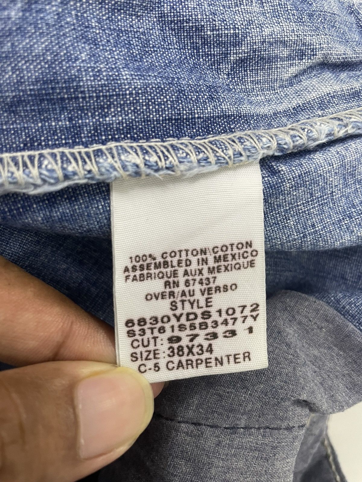 Ralph Lauren Vintage Polo Ralph Lauren Baggy Carpenter Jeans Size US 40 / EU 56 - 8 Thumbnail