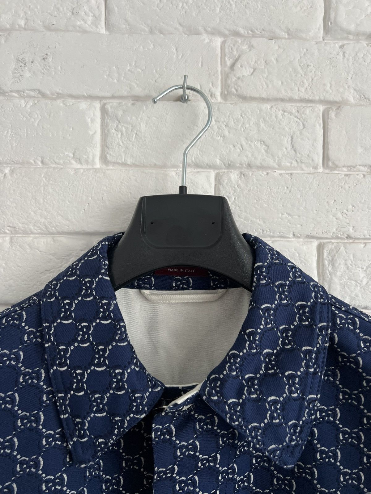 Gucci Gucci GG shadow-jacquard cotton jacket Size US M / EU 48-50 / 2 - 3 Thumbnail