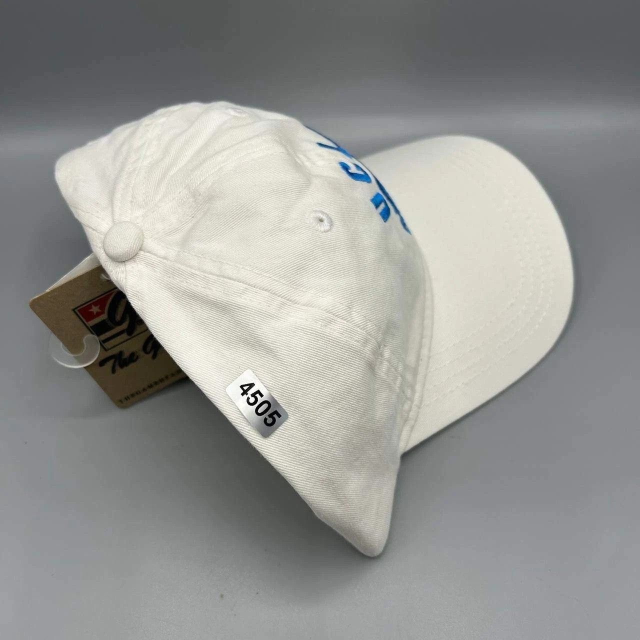 The Game Vintage UCLA Bruins Hat Men White NCAA Strap Back Cap Cotton Size ONE SIZE - 9 Thumbnail