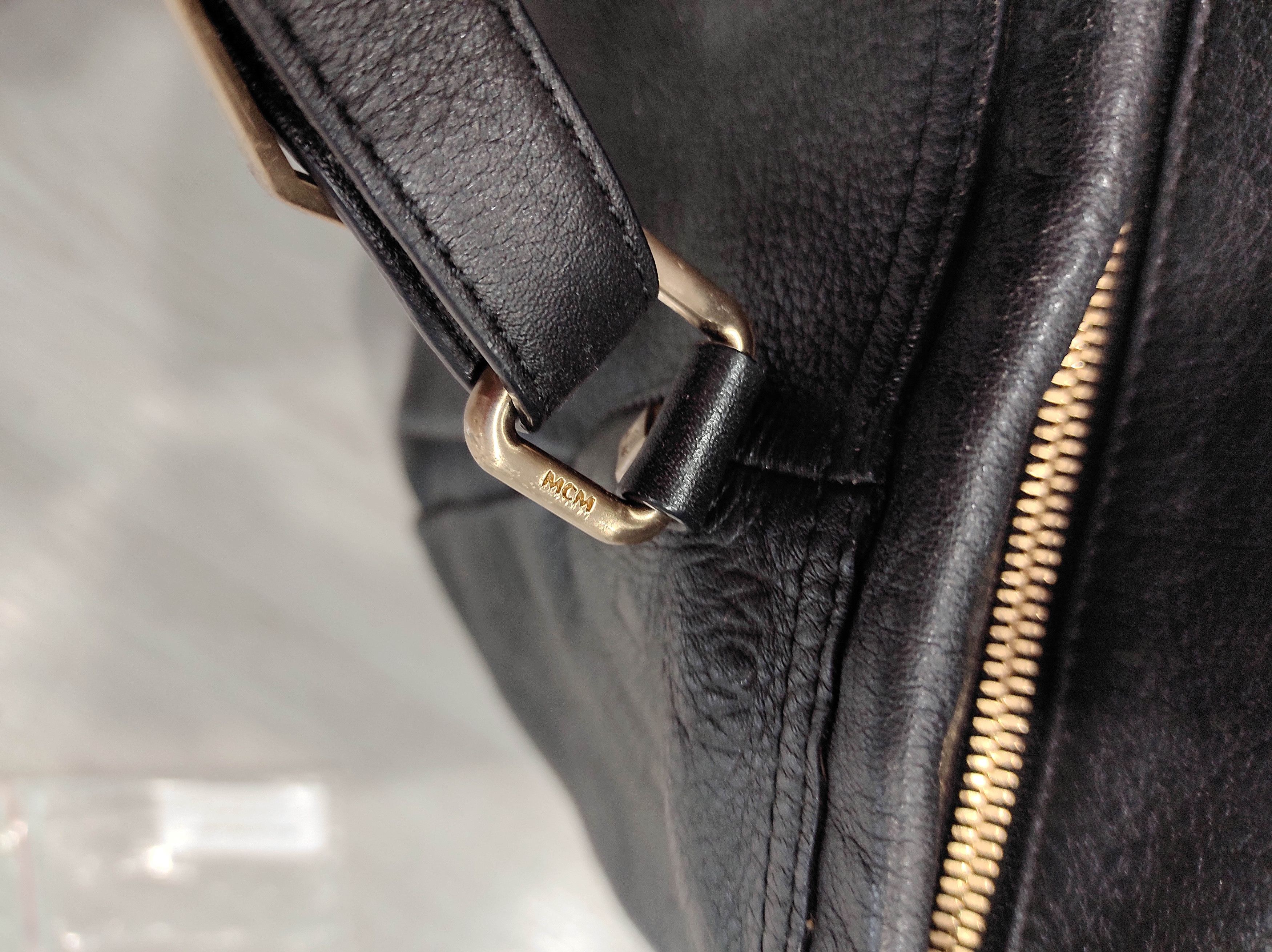 MCM Mcm Leather Satchel Visetos Tote Bag Size ONE SIZE - 7 Thumbnail