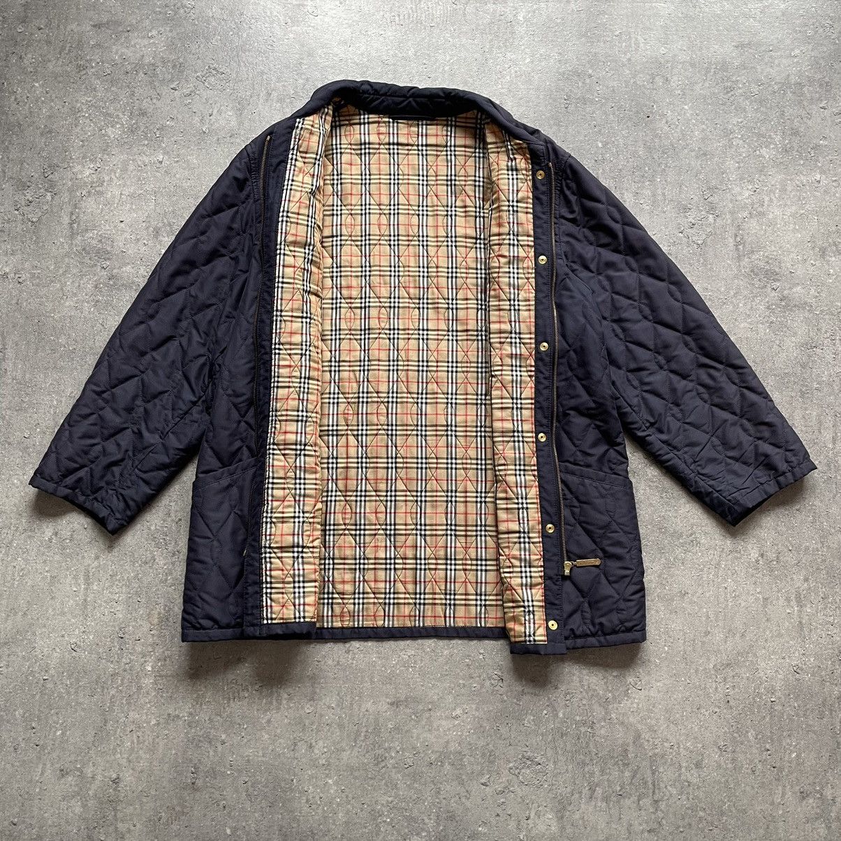 Burberry × Vintage Vintage Burberrys Womes Coat Nova Check Size M / US 6-8 / IT 42-44 - 3 Thumbnail
