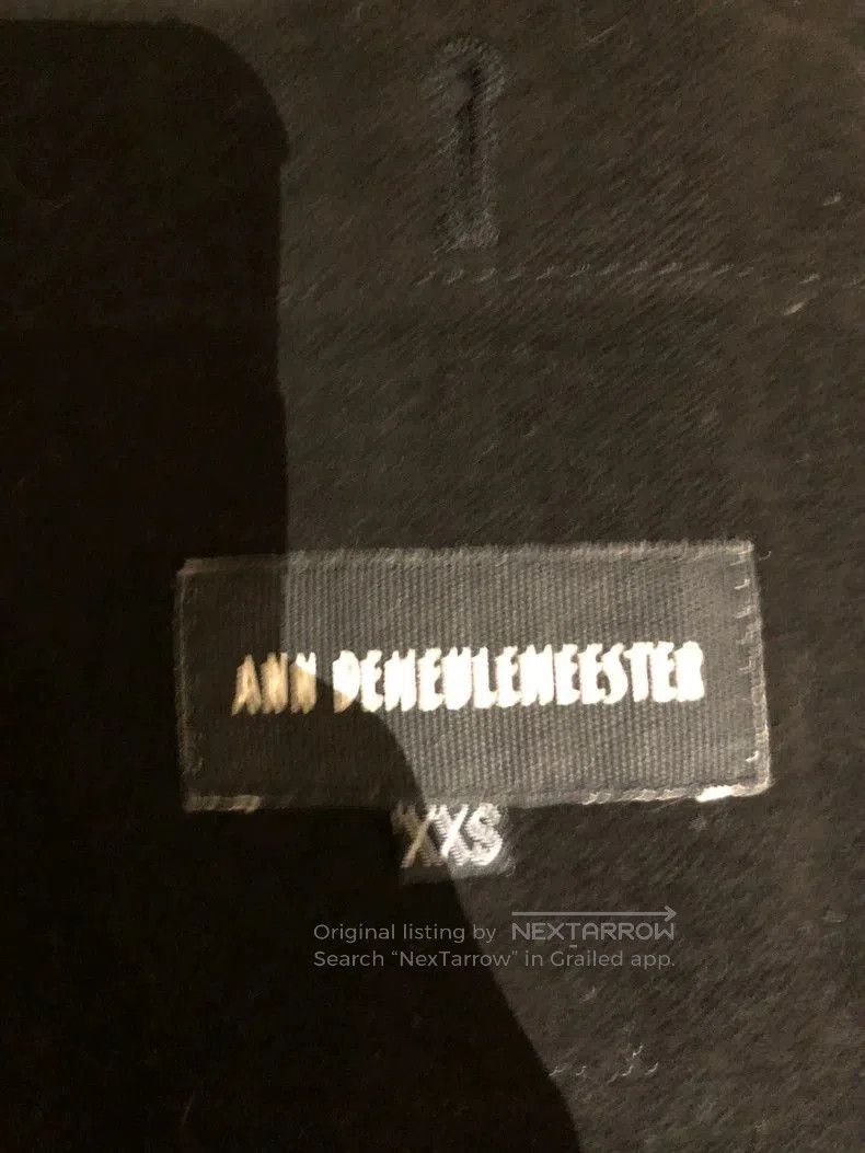 Ann Demeulemeester Ann Demeulemeester Double. Size US XXS / EU 40 - 6 Thumbnail