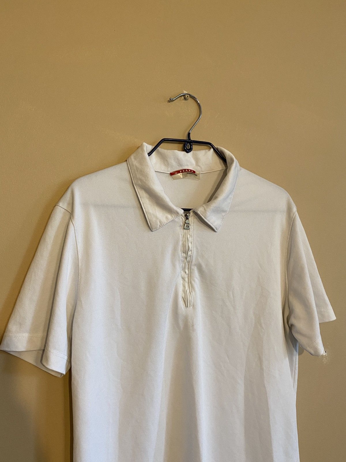 Prada Prada Polo Red Tab Vintage Size US M / EU 48-50 / 2 - 3 Thumbnail
