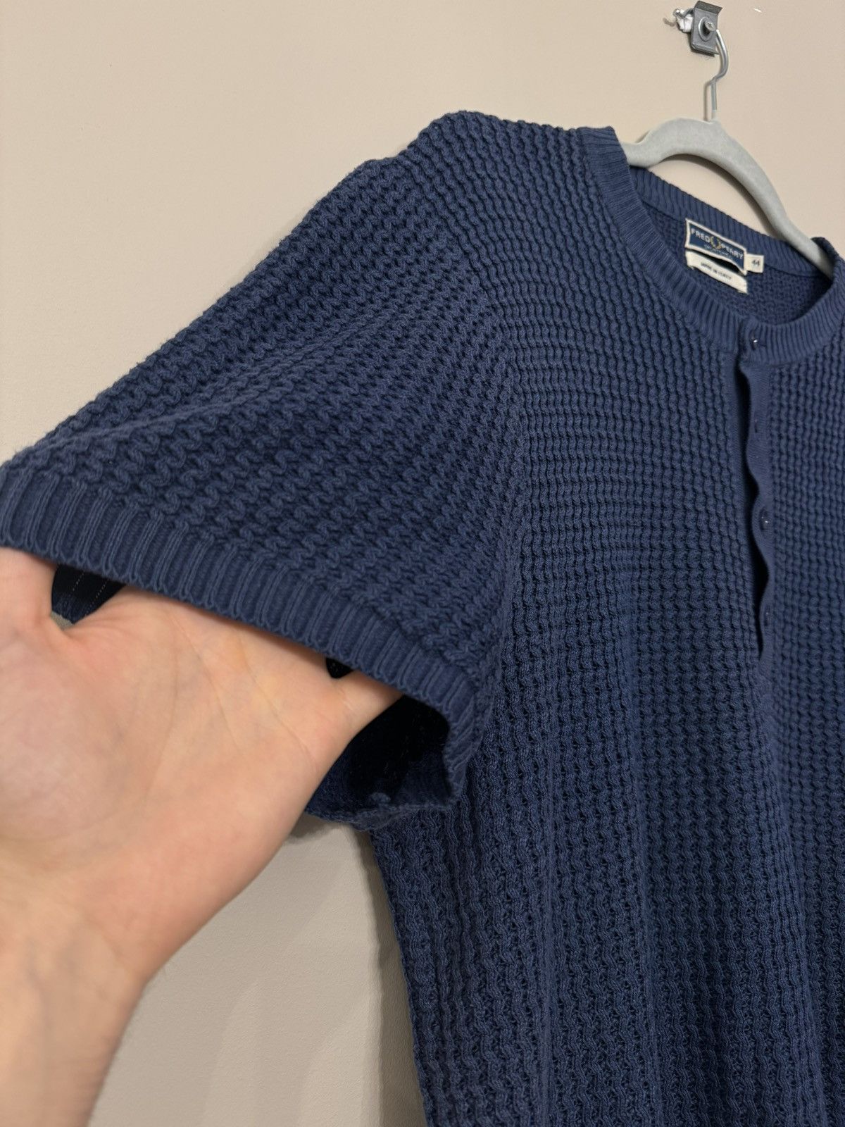 Fred Perry Fred Perry vintage knitwear shirt made in Italy Size US M / EU 48-50 / 2 - 2 Thumbnail