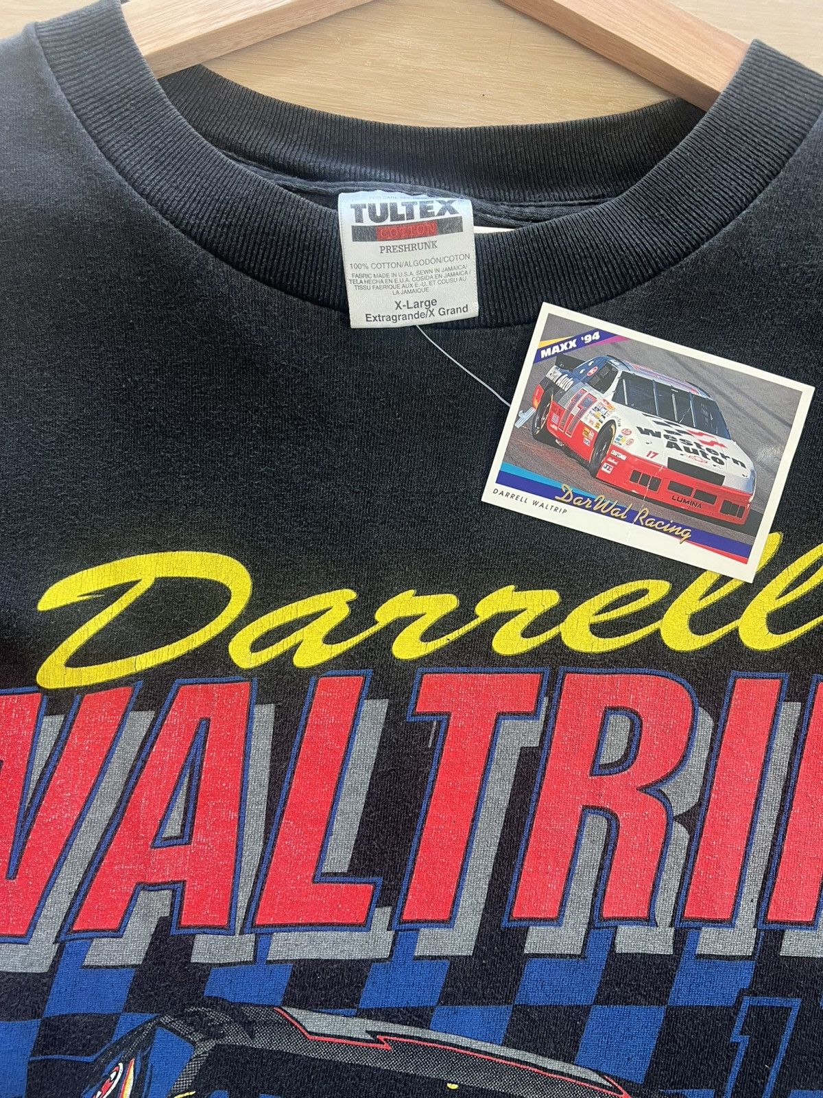 NASCAR 1994 vintage nascar darrell waltrip shirt size xl Size US XL / EU 56 / 4 - 4 Thumbnail