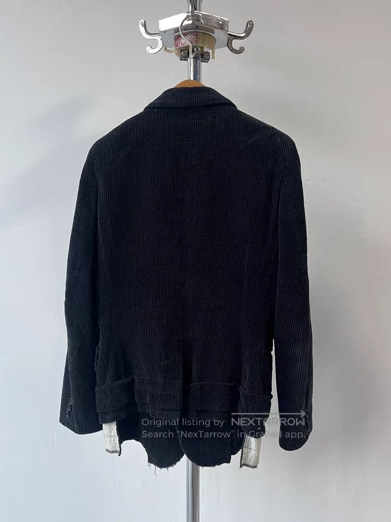 Comme des Garcons Comme Des Garcons Corduroy Deconstructed Jacket Size US XS / EU 42 / 0 - 3 Thumbnail