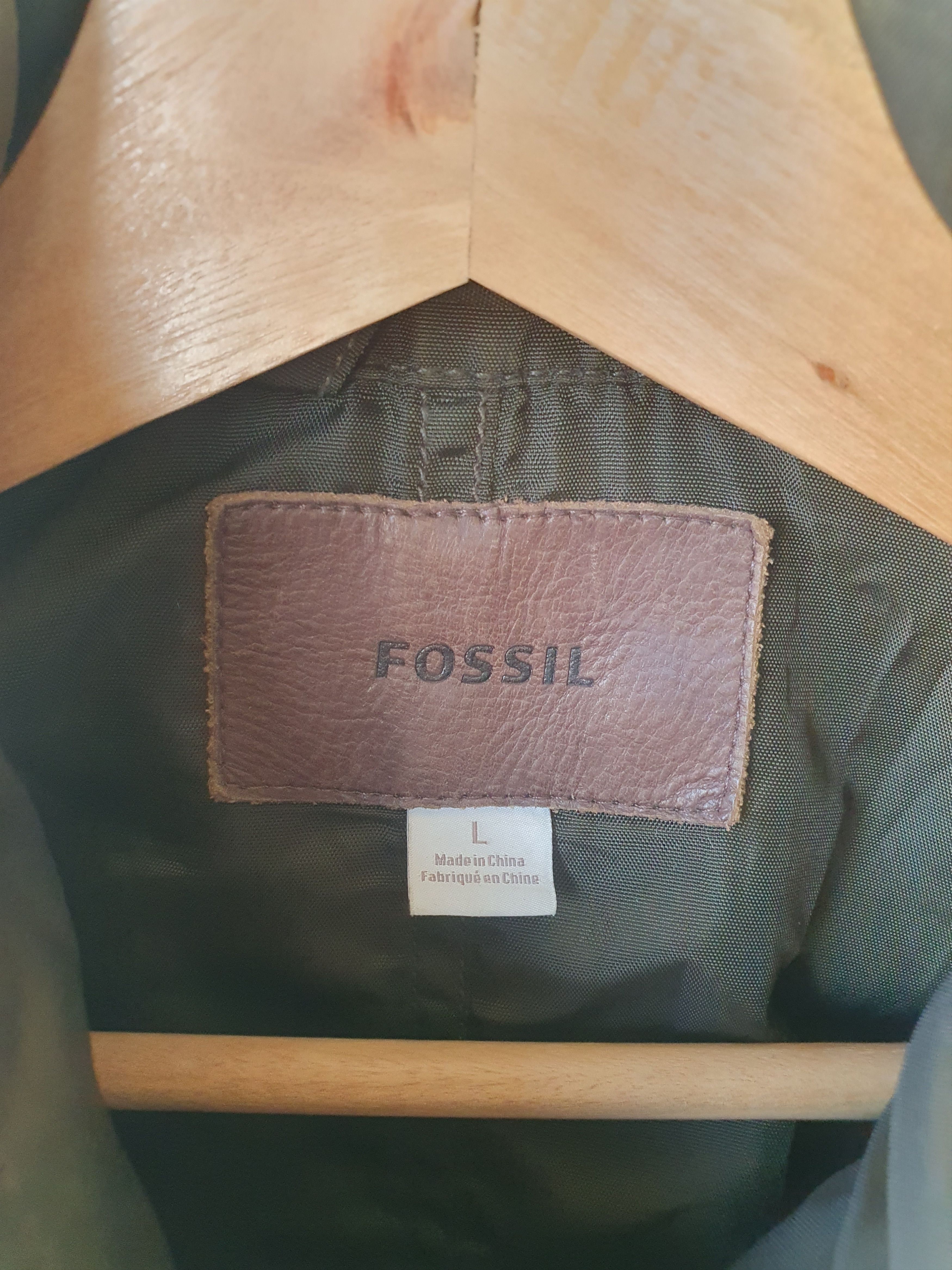 Fossil Fossil Waxed Field Coat Jacket sz L Size US L / EU 52-54 / 3 - 2 Thumbnail