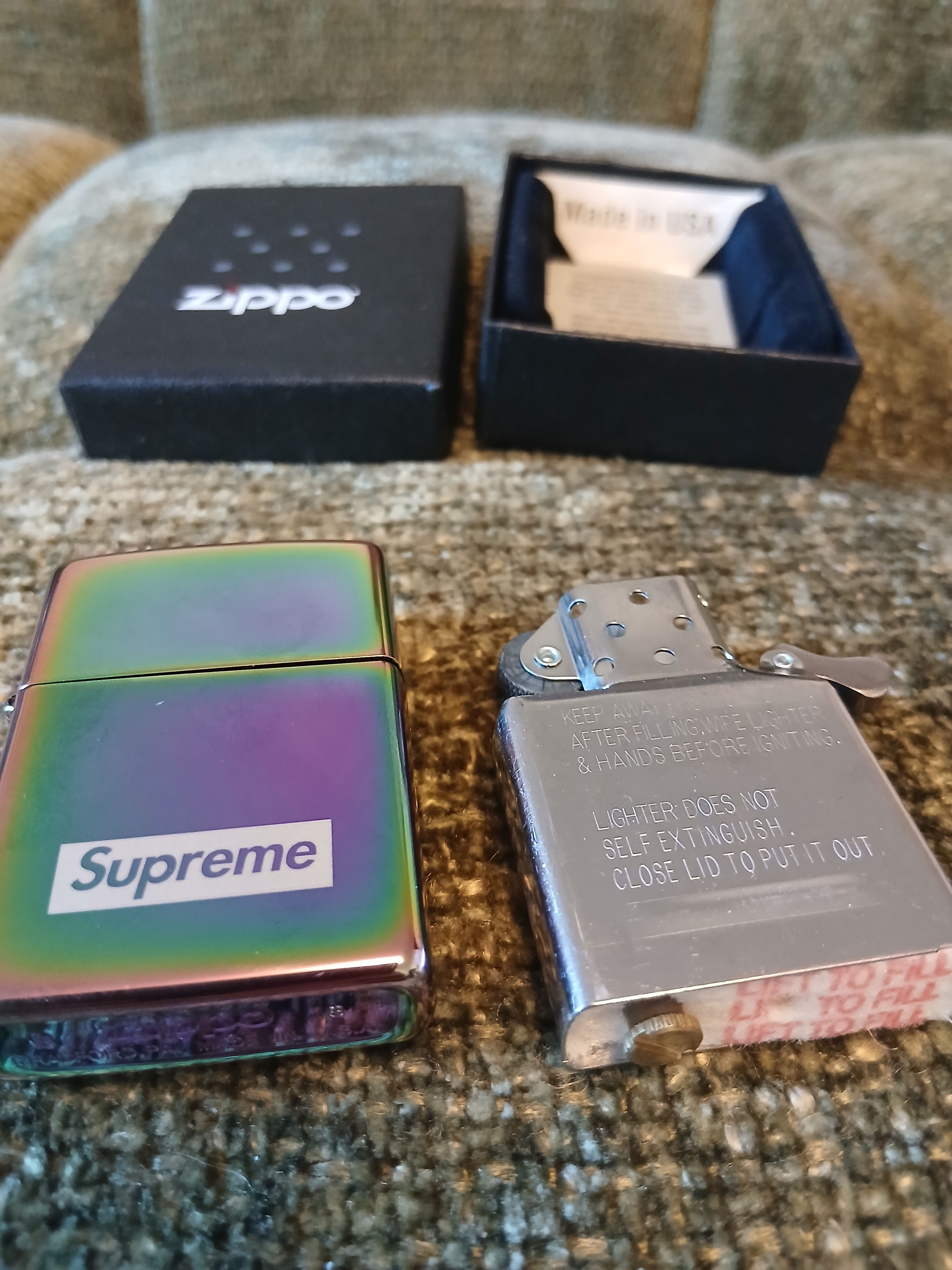 Supreme Supreme Spectrum Zippo Size ONE SIZE - 4 Thumbnail