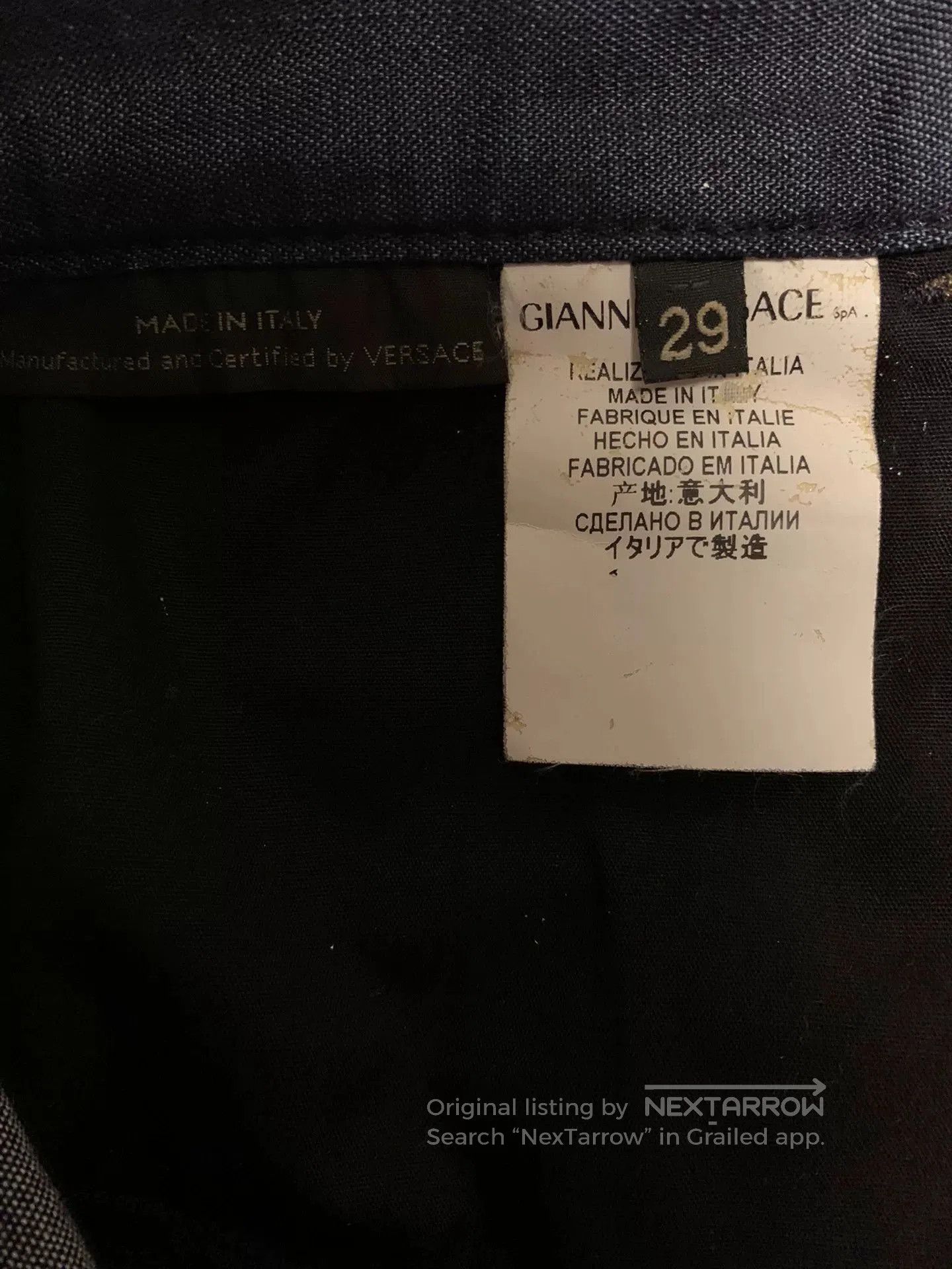 Versace Versace Men's Jeans. Size US 29 - 5 Thumbnail