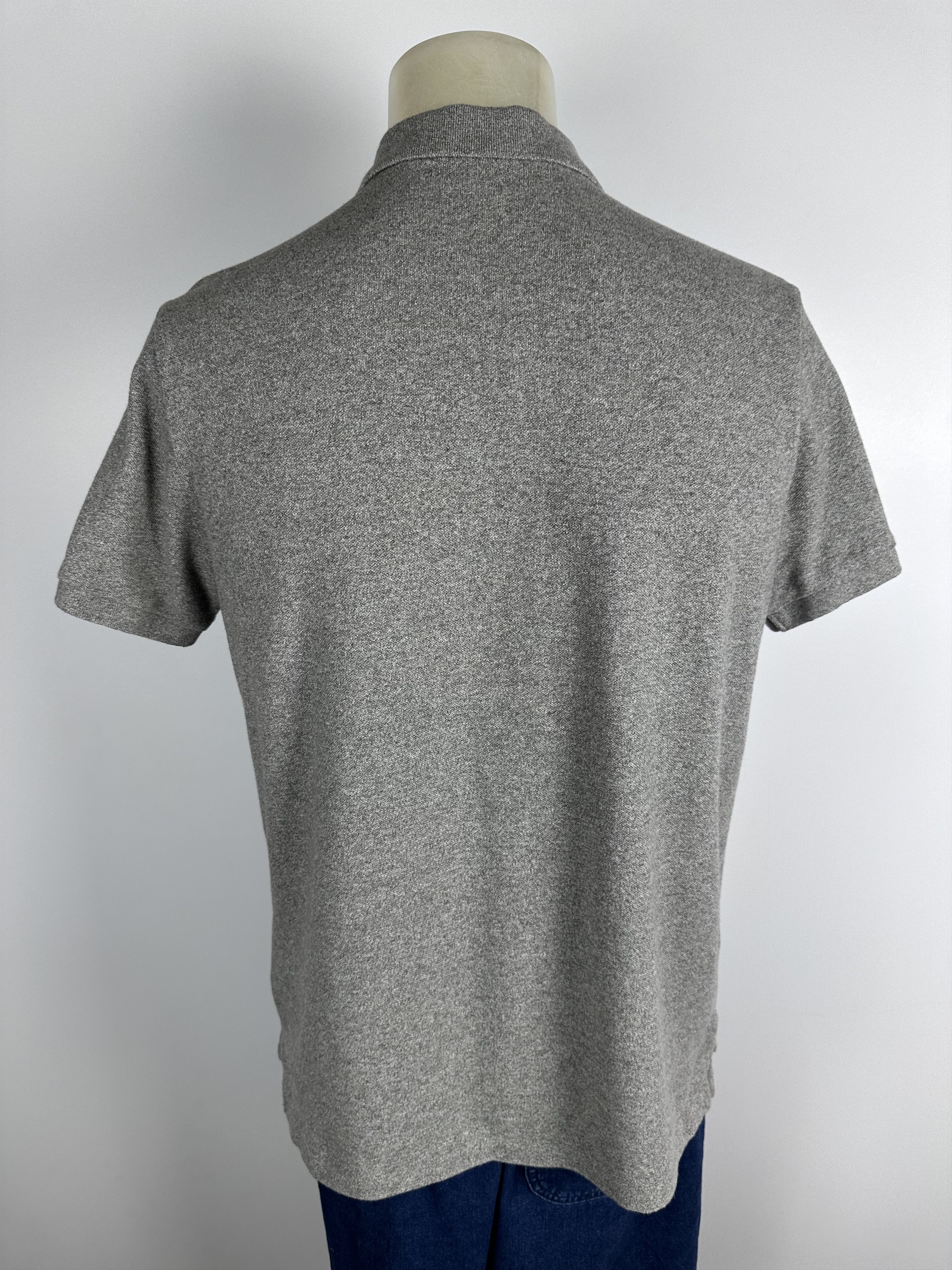 Polo Ralph Lauren Polo Ralph Lauren Polo Shirt Custom Slim Fit Gray Size L Size US L / EU 52-54 / 3 - 6 Thumbnail