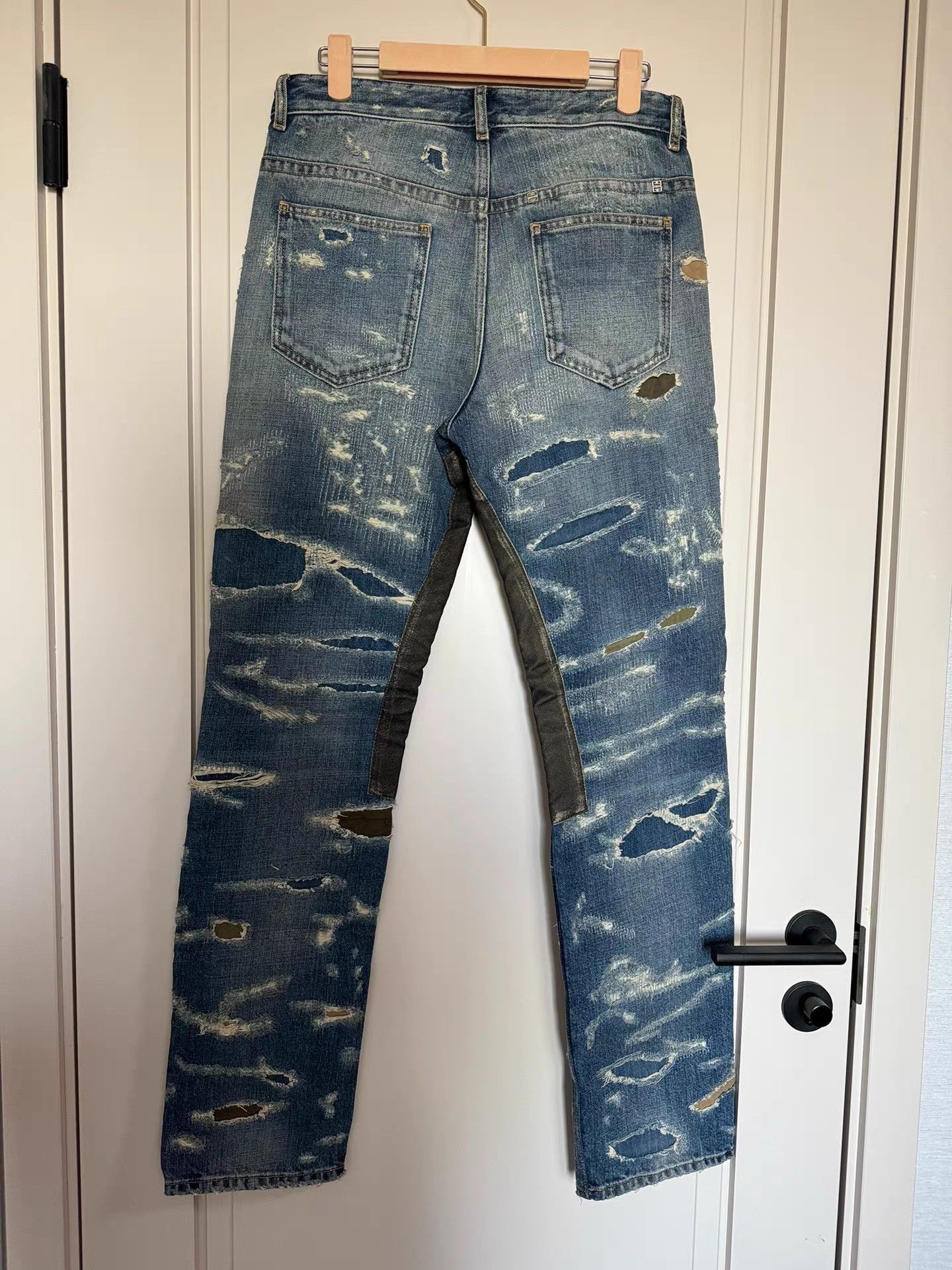 Givenchy Givenchy MMW Boro Distressed Jeans K6 Size US 31 - 2 Thumbnail