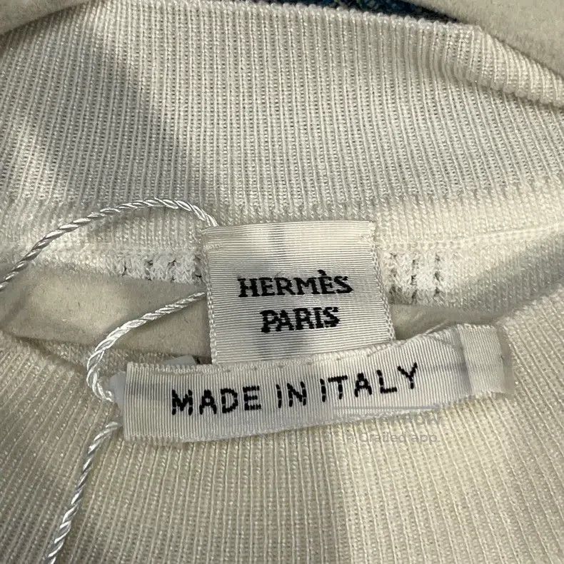 Hermes Hermes Short Sleeve Knit Top Size 4XL / US 24-26 - 3 Thumbnail