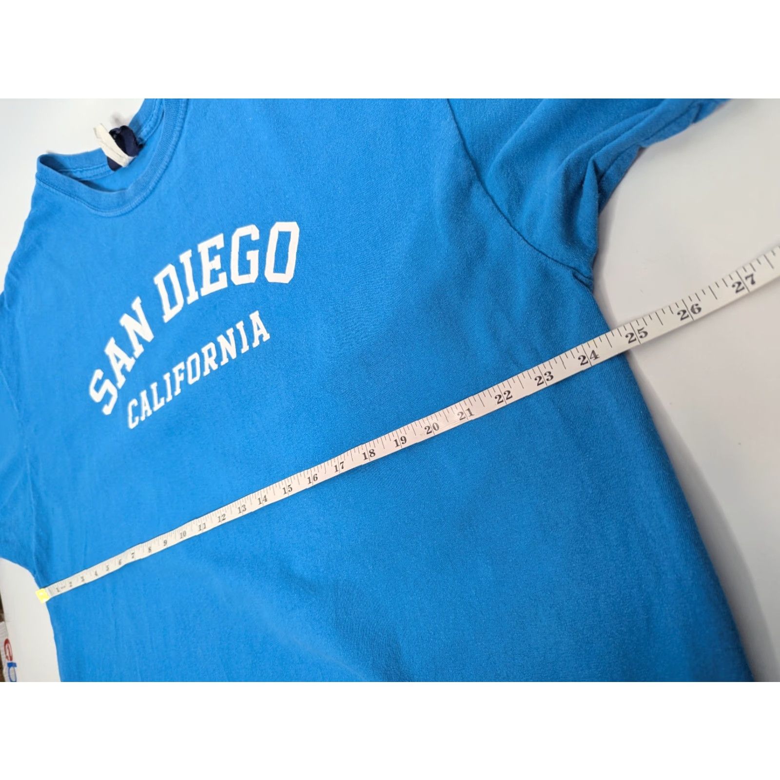 Vintage VINTAGE MV Sport San Diego California Light Blue T-Shirt Men’s 2XL Blue Cotton Crew Neck Short Sleeve Unisex Adults California Beach 90s Mens Size US XXL / EU 58 / 5 - 5 Thumbnail