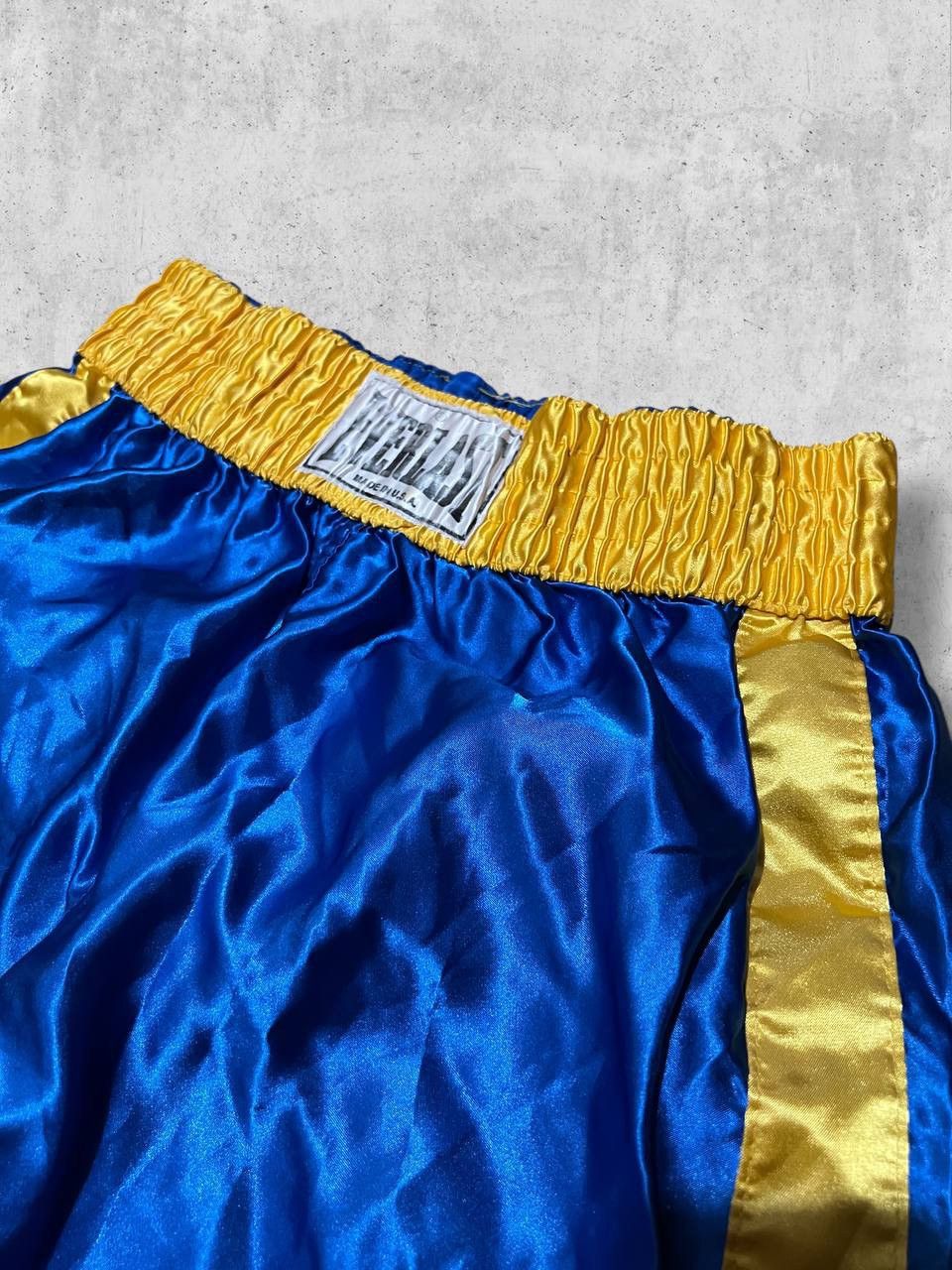 Everlast Everlast 80s MADE IN USA Satin Boxing vintage shorts Size US 36 / EU 52 - 4 Thumbnail